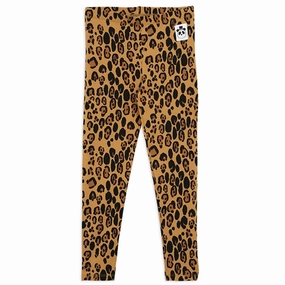 Stretch Power Squat Proof Fitness Lover Mini Rodini Basic Leopard Leggings