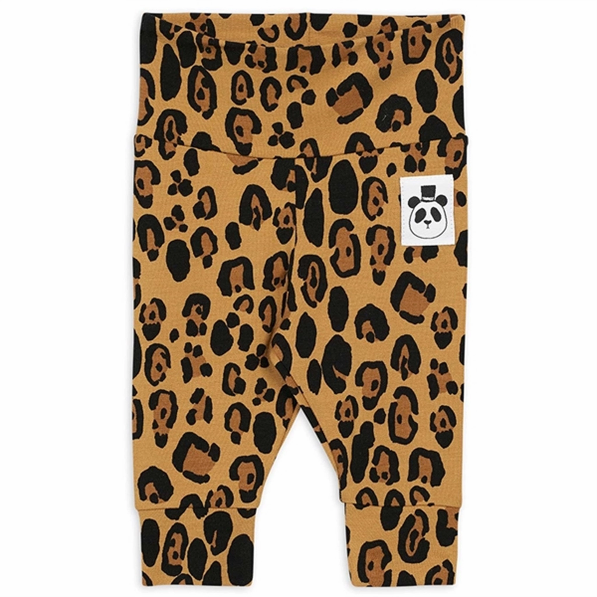 Wrinkle Resistant Outdoor Lover Mini Rodini Basic Leopard Newborn Leggings