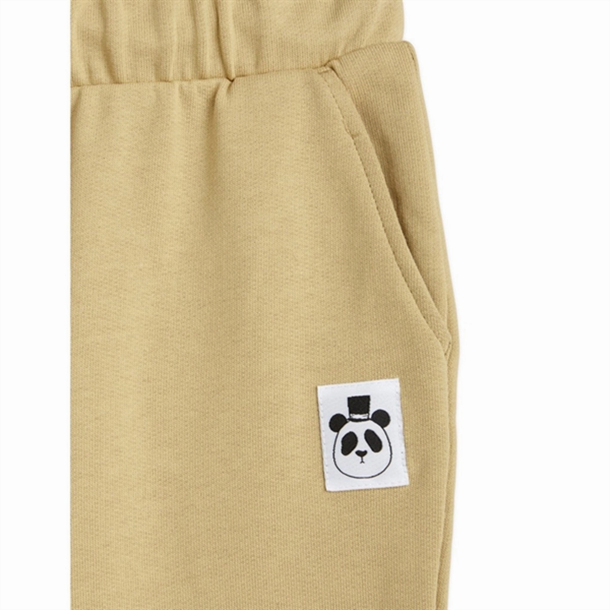 keychain venue Mini Rodini Beige Basic Solid Sweatpants