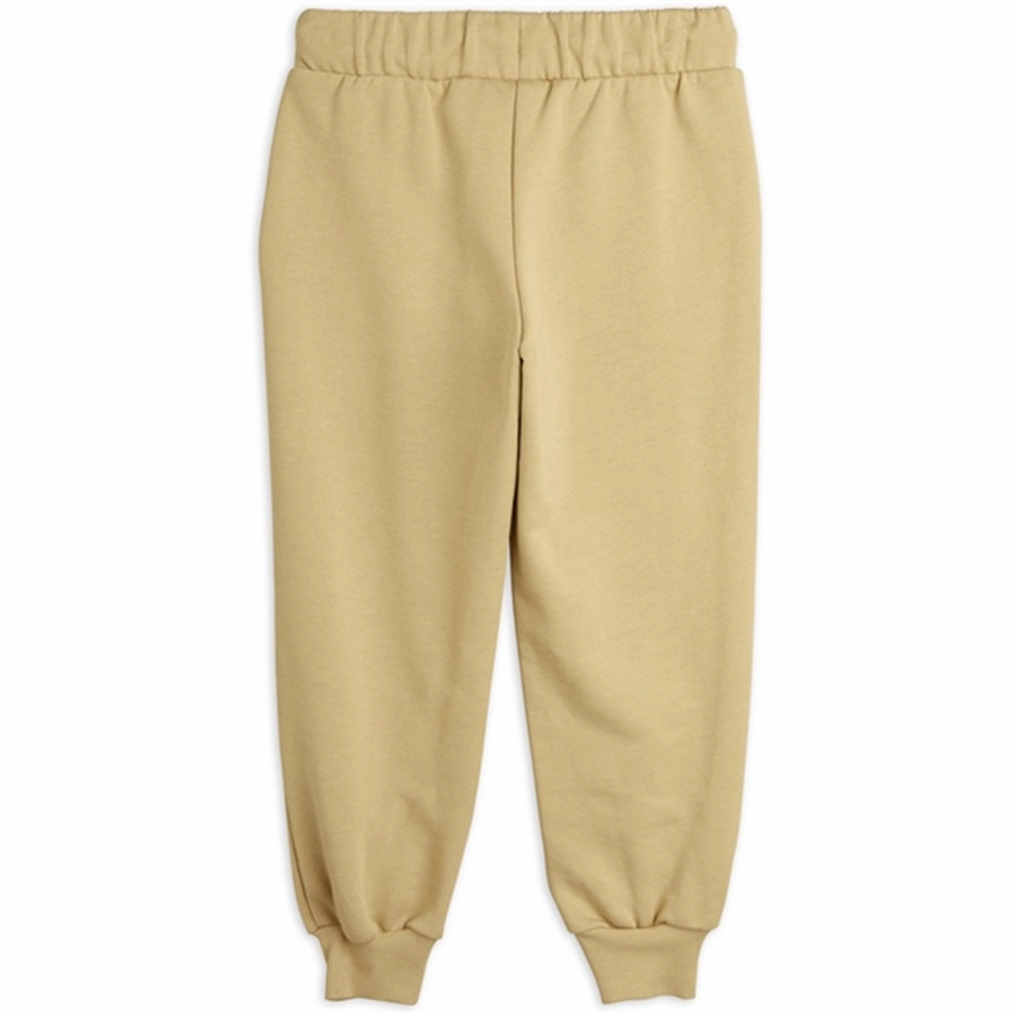 Mini Rodini Beige Basic Solid Sweatpants Max Flexibility