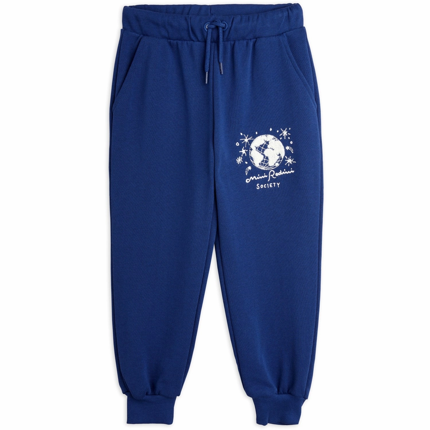 Patch Abrasion Prevention Layer Mini Rodini Blue Mini Rodini Society Emb Sweatpants