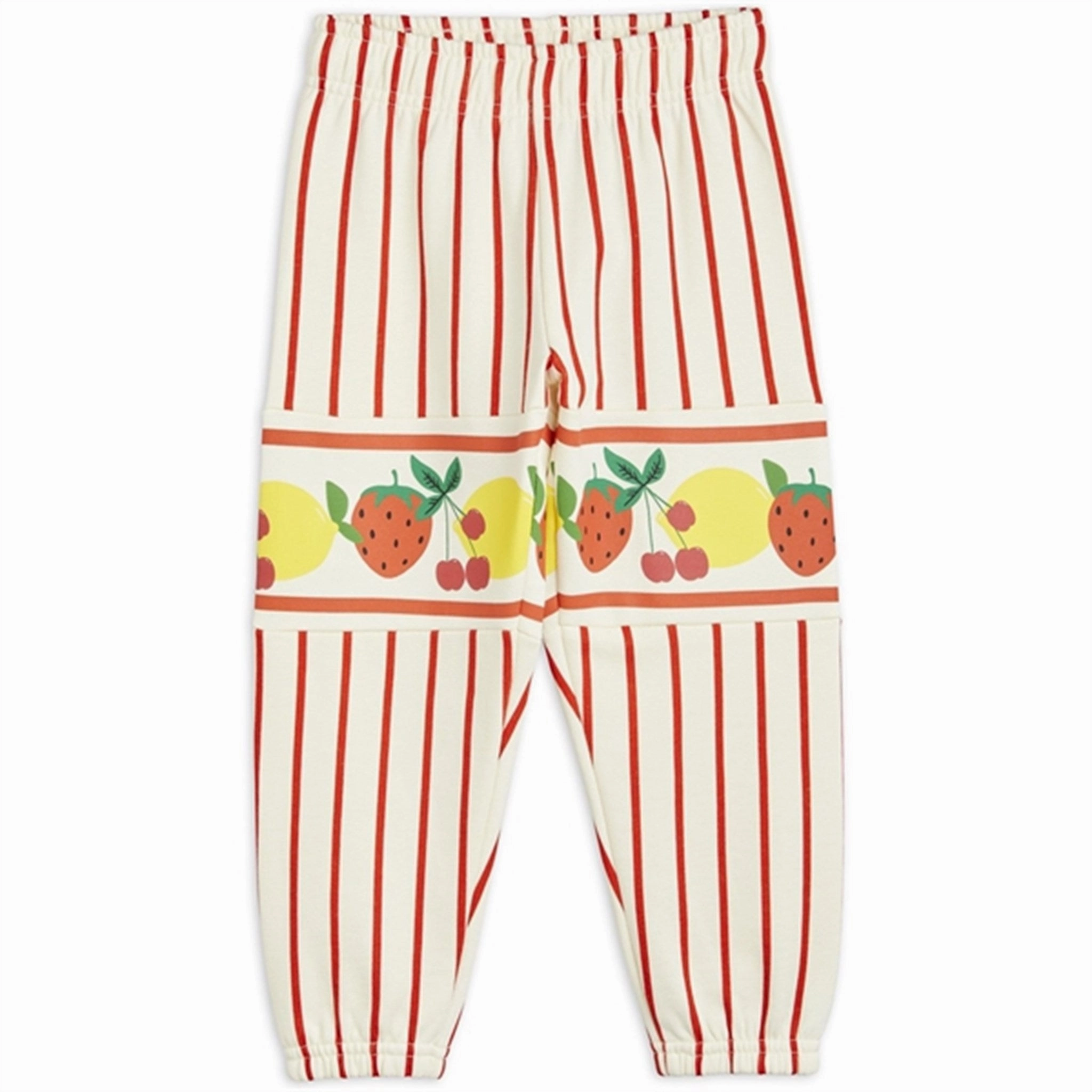 Golf Course Mini Rodini Fruits Border Stripe Sweatpants Multi