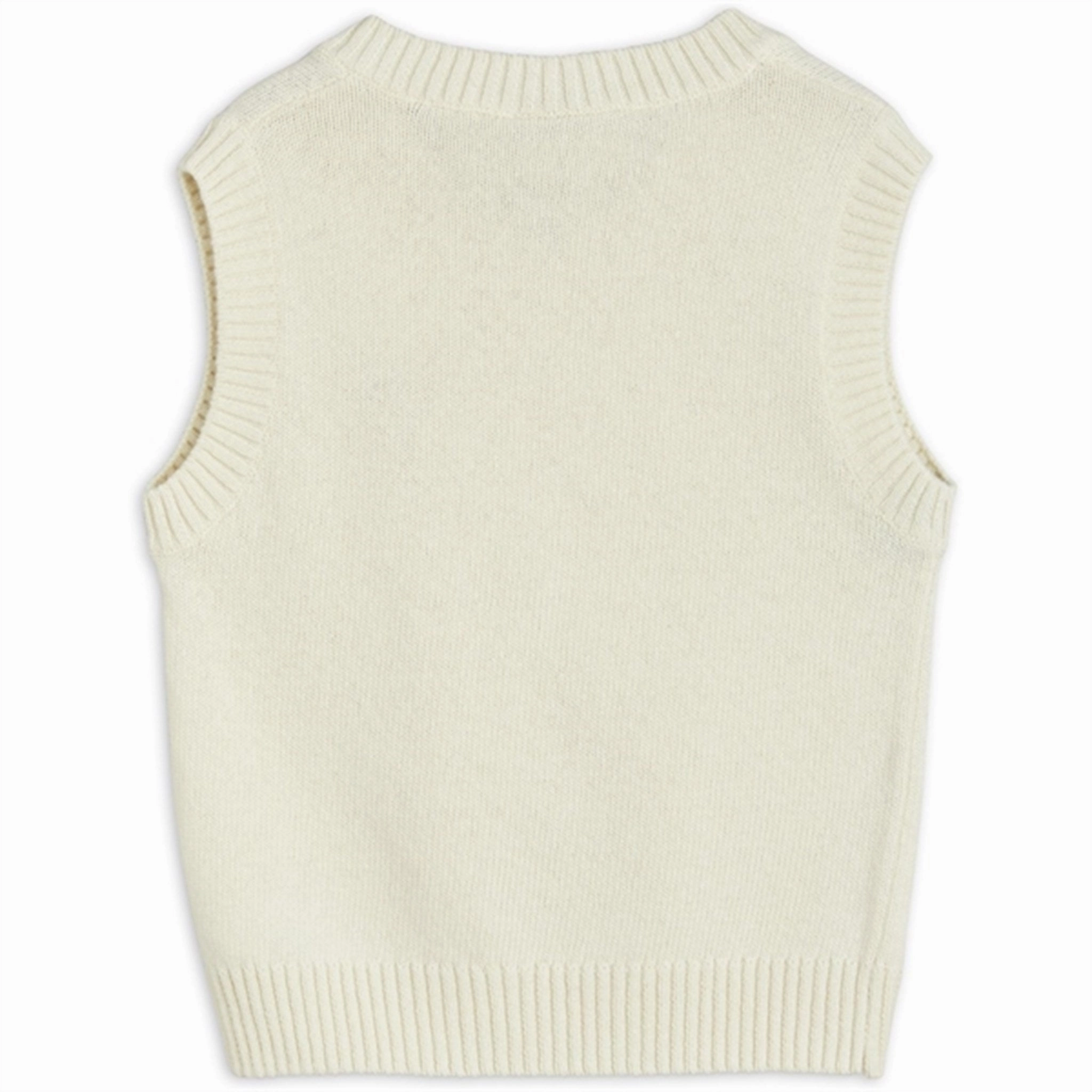 Non Restrictive Fit popular in coastal areas Mini Rodini Lobster Knitted Slipover Vest White