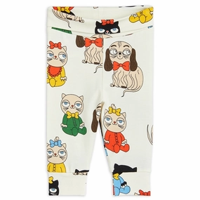 Gentle Fit Extra Soft Luxury Choice Mini Rodini Minibabies Aop Nb Leggings Multi