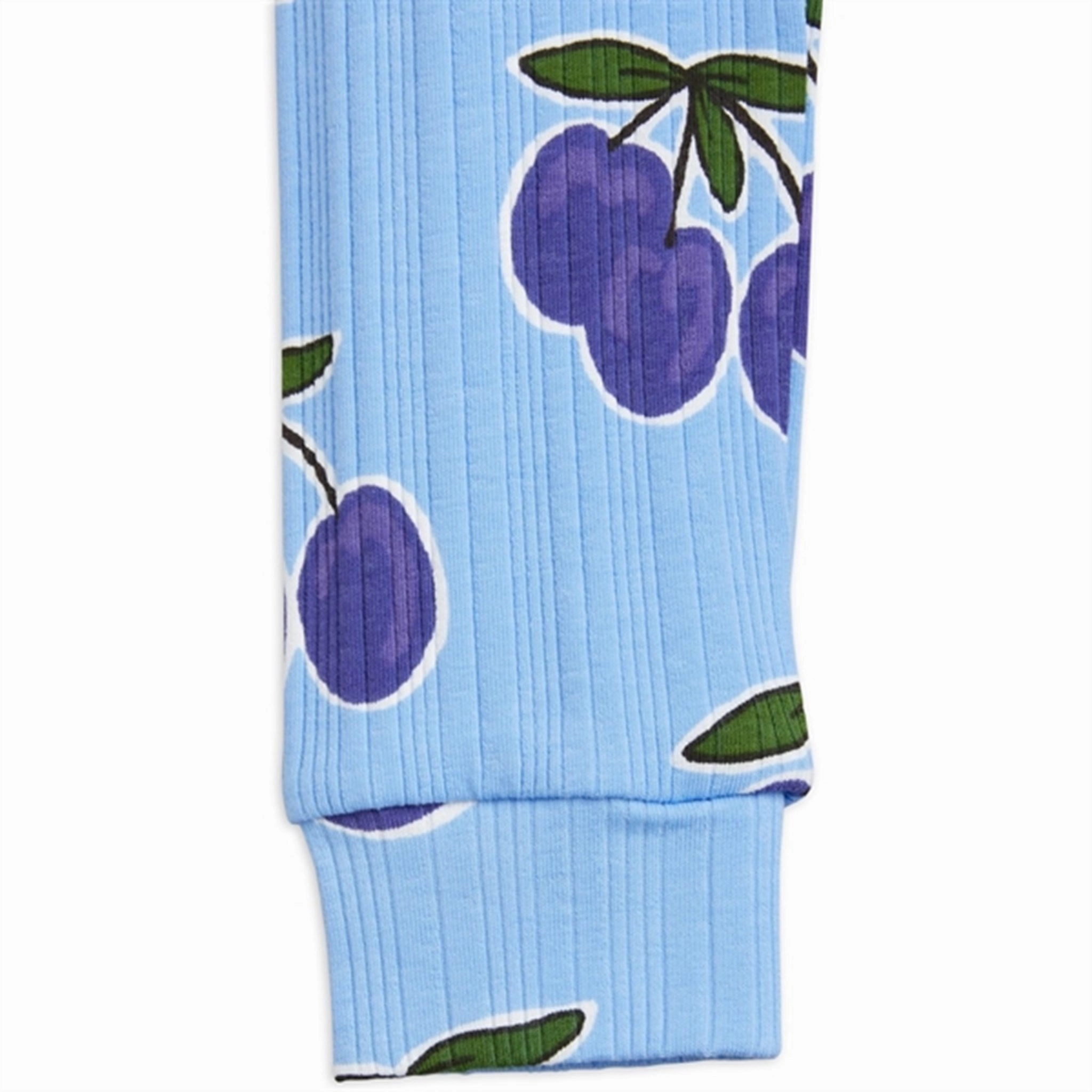 Balanced Comfort Mini Rodini Plum Aop Leggings Blue