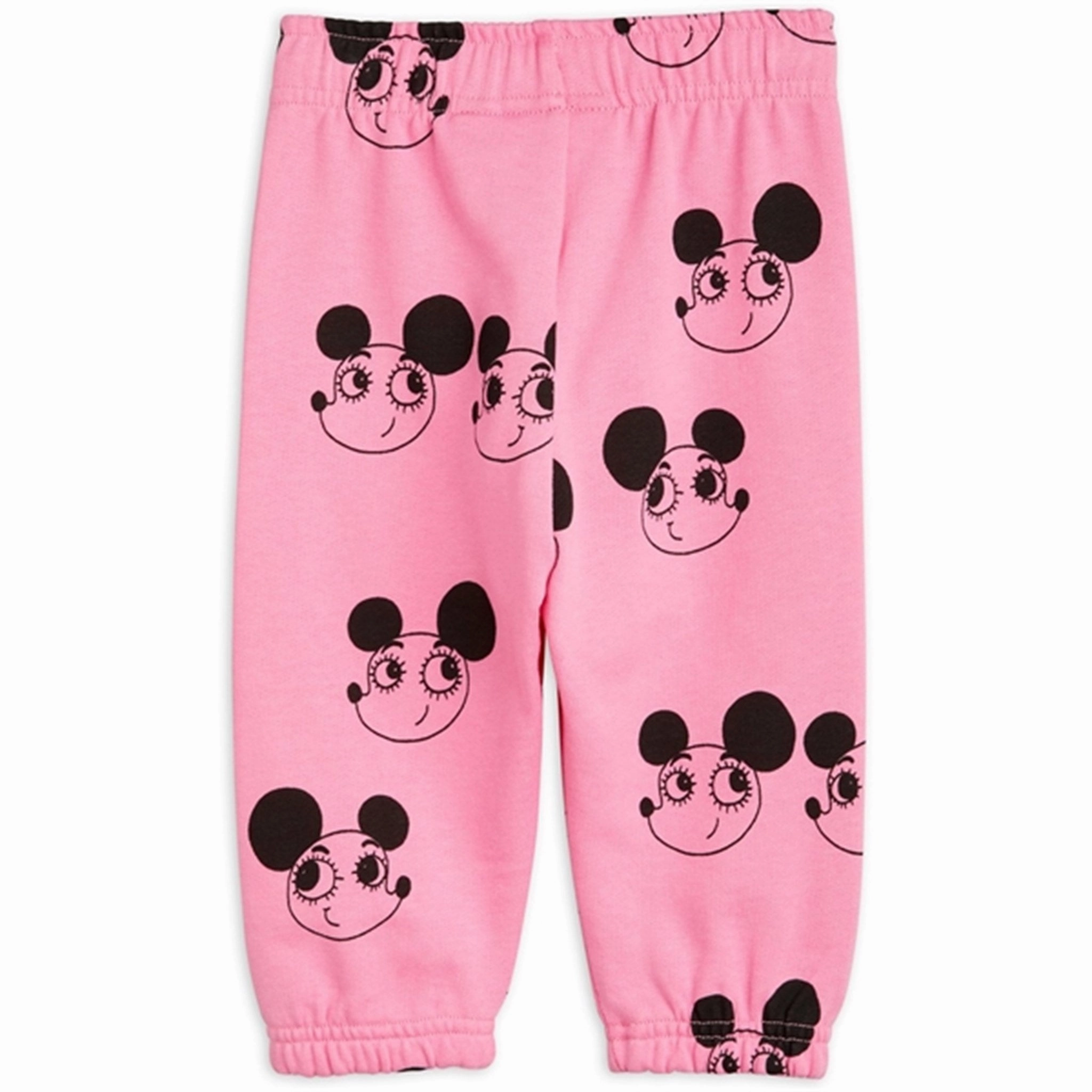 Mini Rodini Ritzrats Aop Baby Sweatpants Pink Durable Design