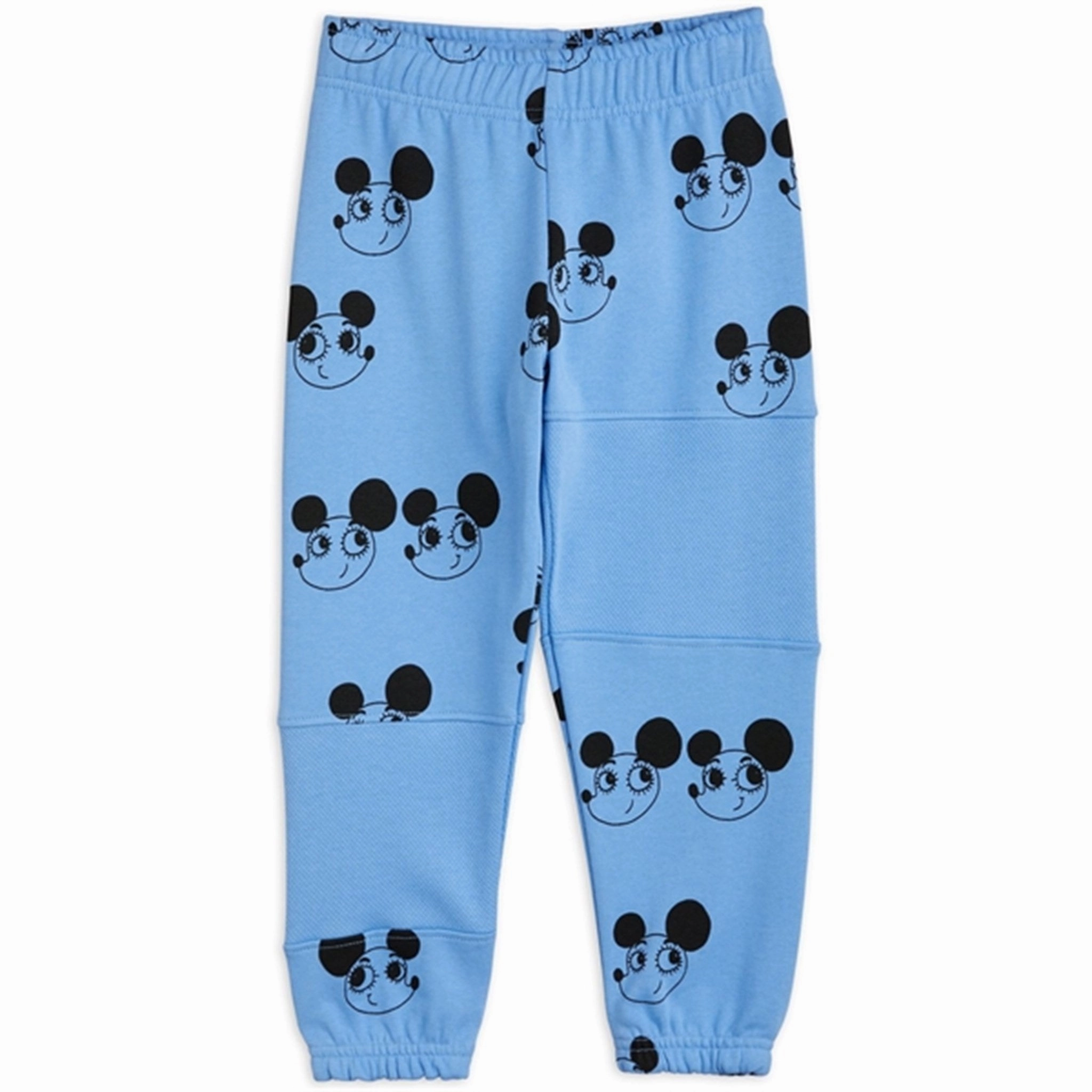 Mini Rodini Ritzrats Aop Sweatpants Blue Skating Airflow channels
