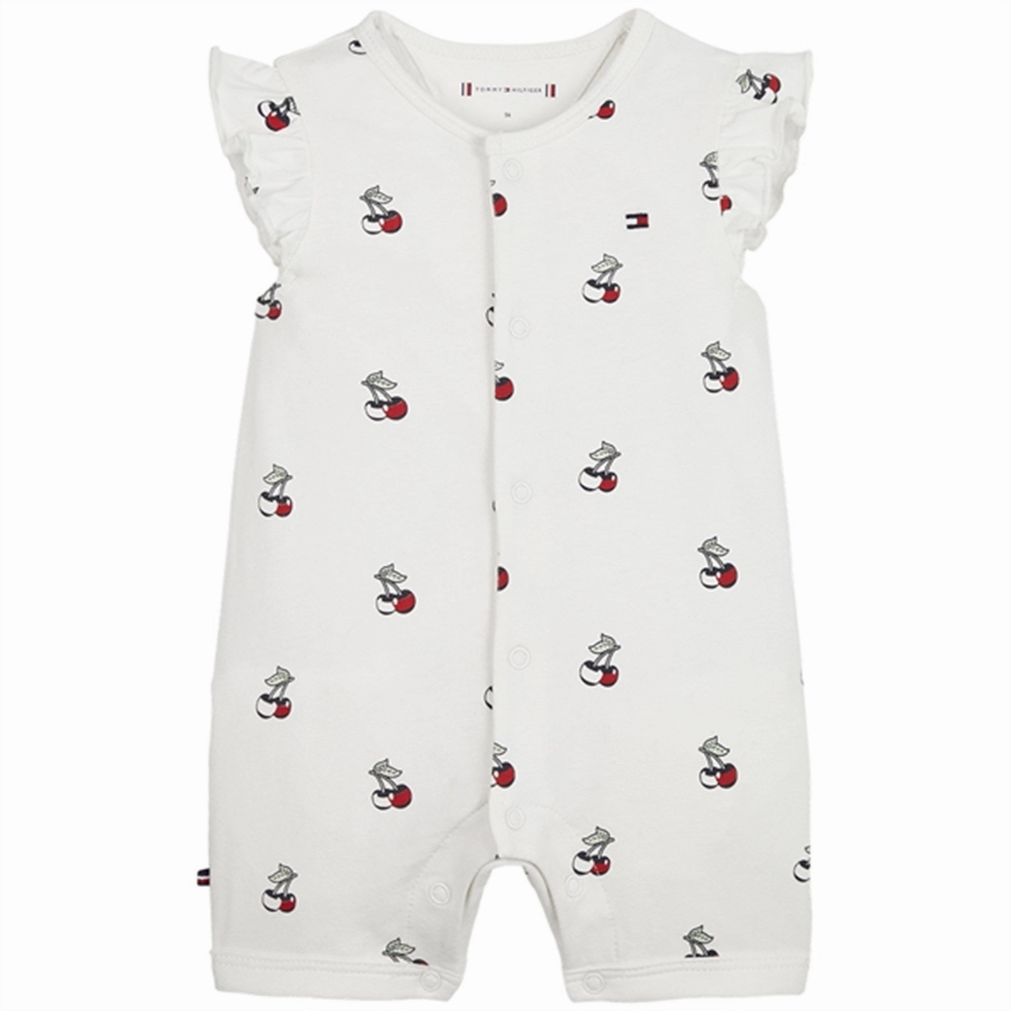 Training Vintage Trendy Wedding Tommy Hilfiger Baby Waffle Onesie Cherry Allover