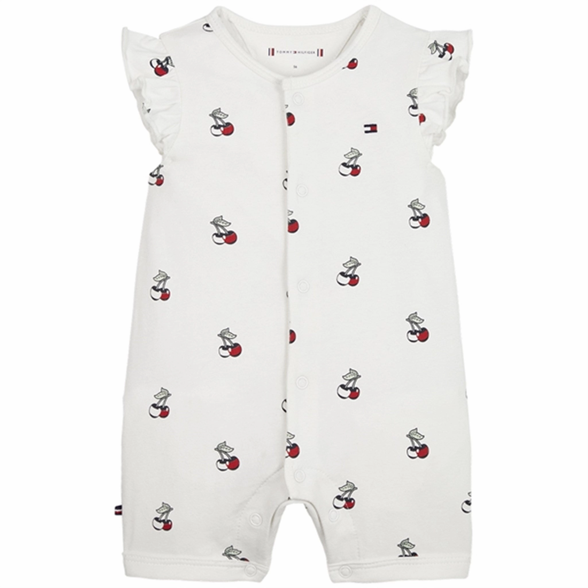Tommy Hilfiger Baby Waffle Onesie Cherry Allover Retro Teen Sharp Dancer