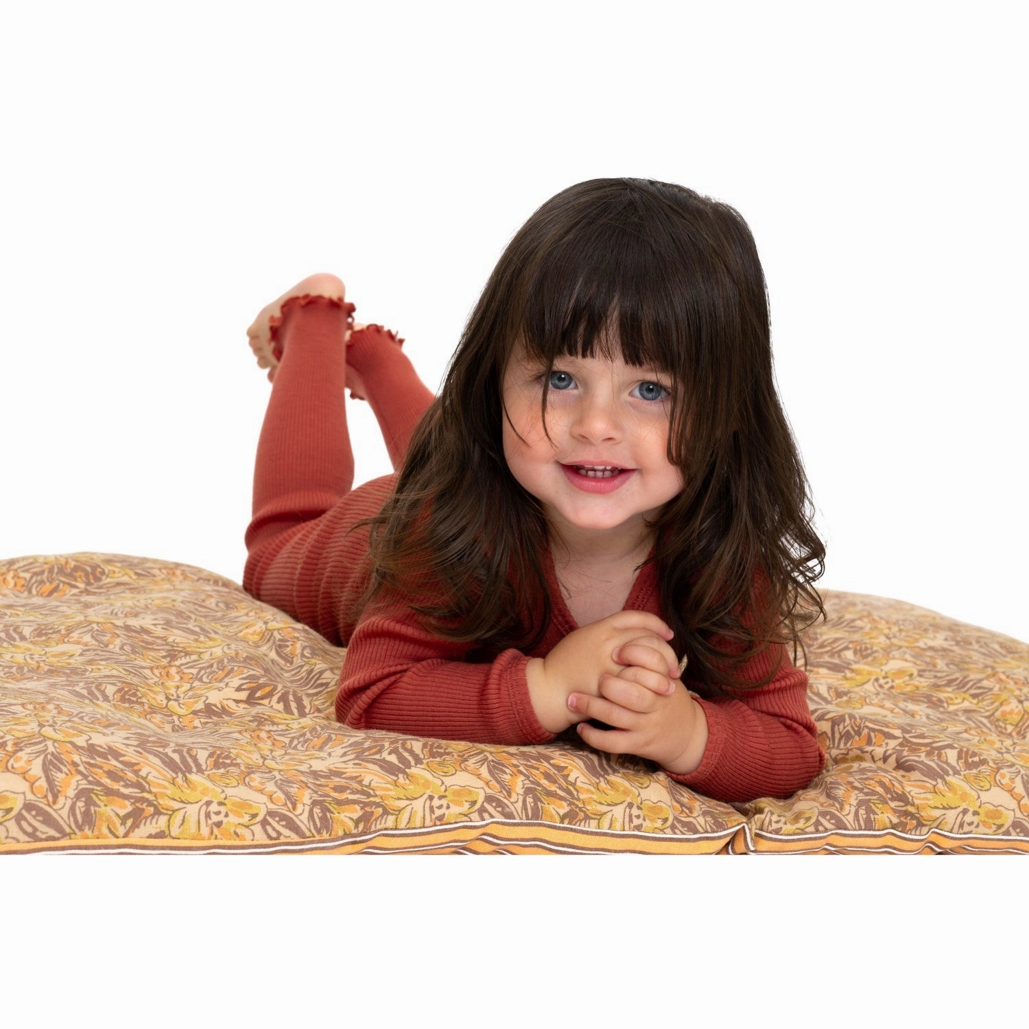 Soft Touch Street Style Minimalisma Autumn Blush Arona-Frill Leggings