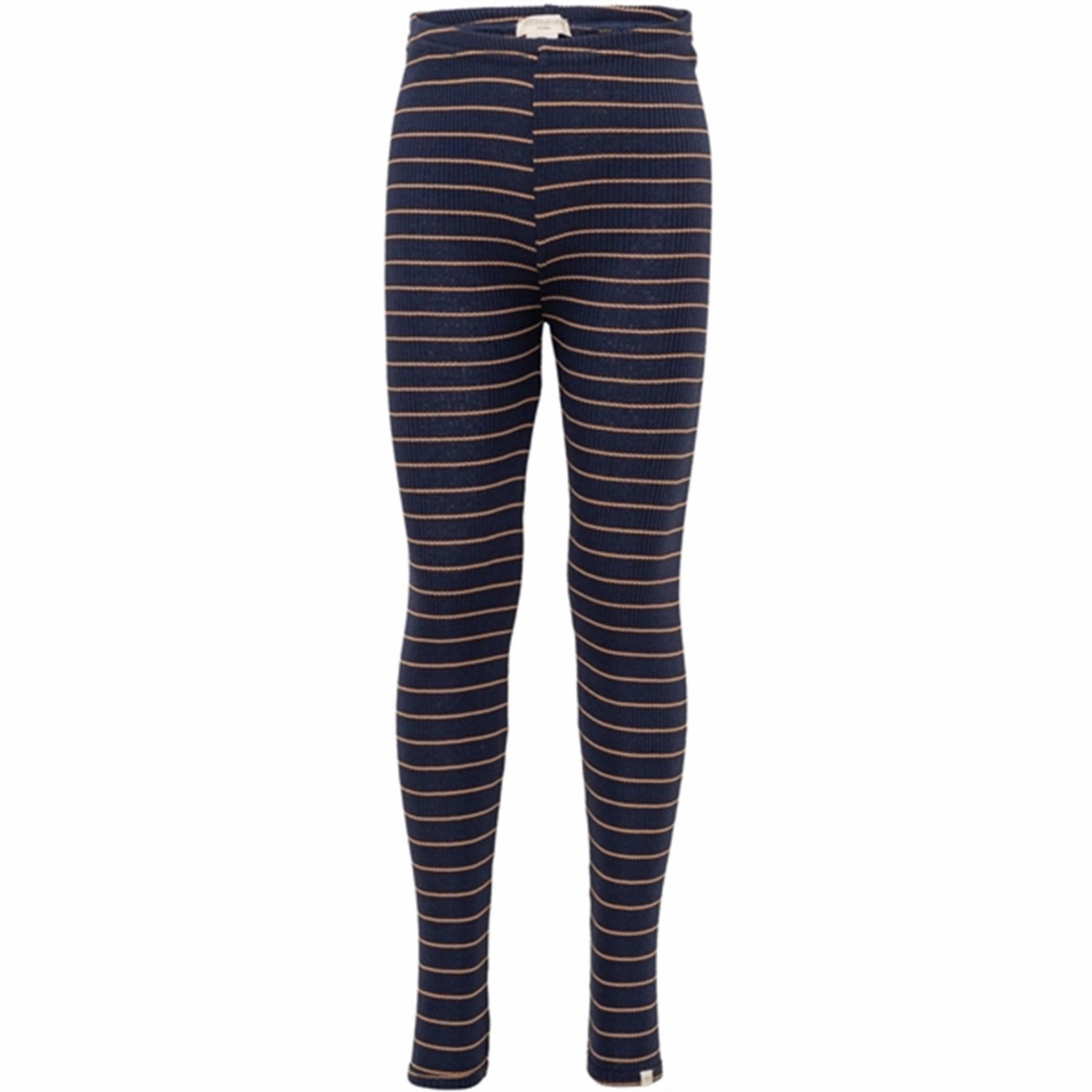 Minimalisma Bieber Leggings Bronze Stripes Casual Style