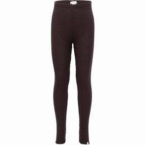 Home Lounge Extra Soft Slimming Stretch Minimalisma Bieber Leggings Dark Brown Cacao