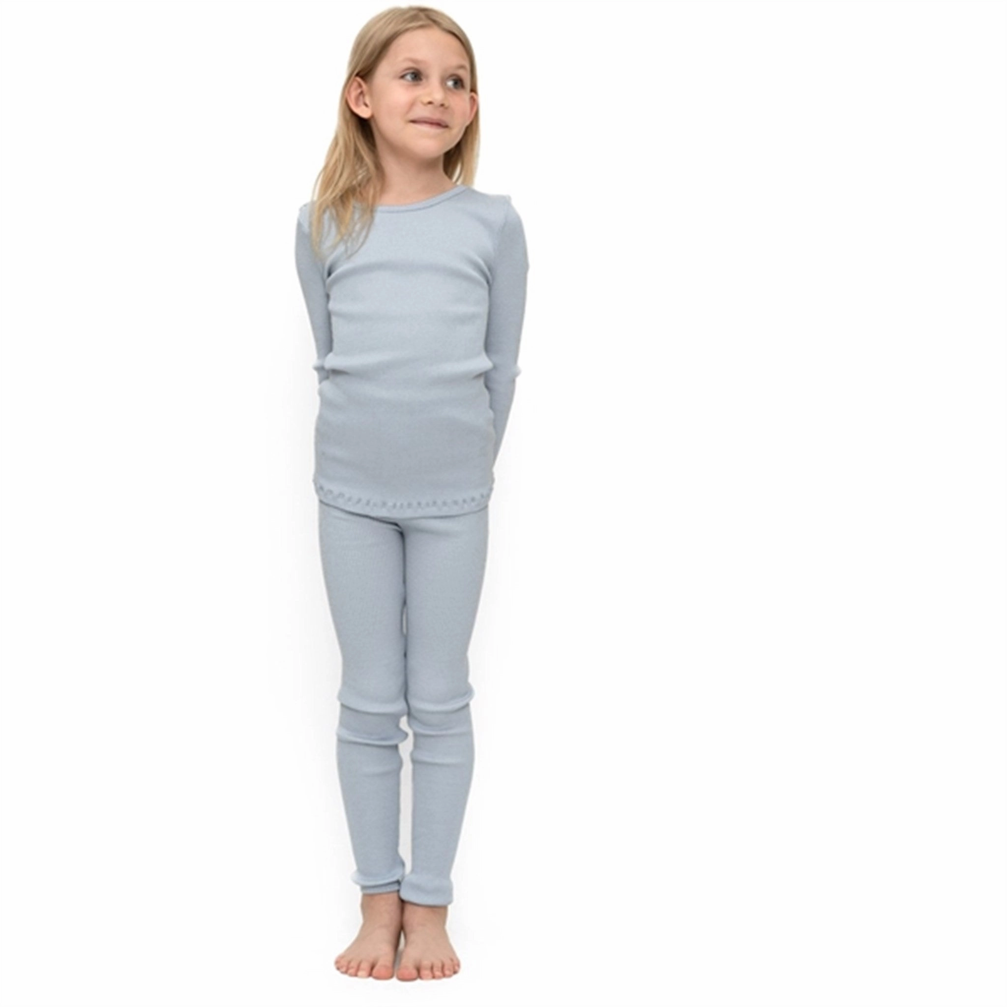 sleek contour Minimalisma Bieber Leggings Light Blue