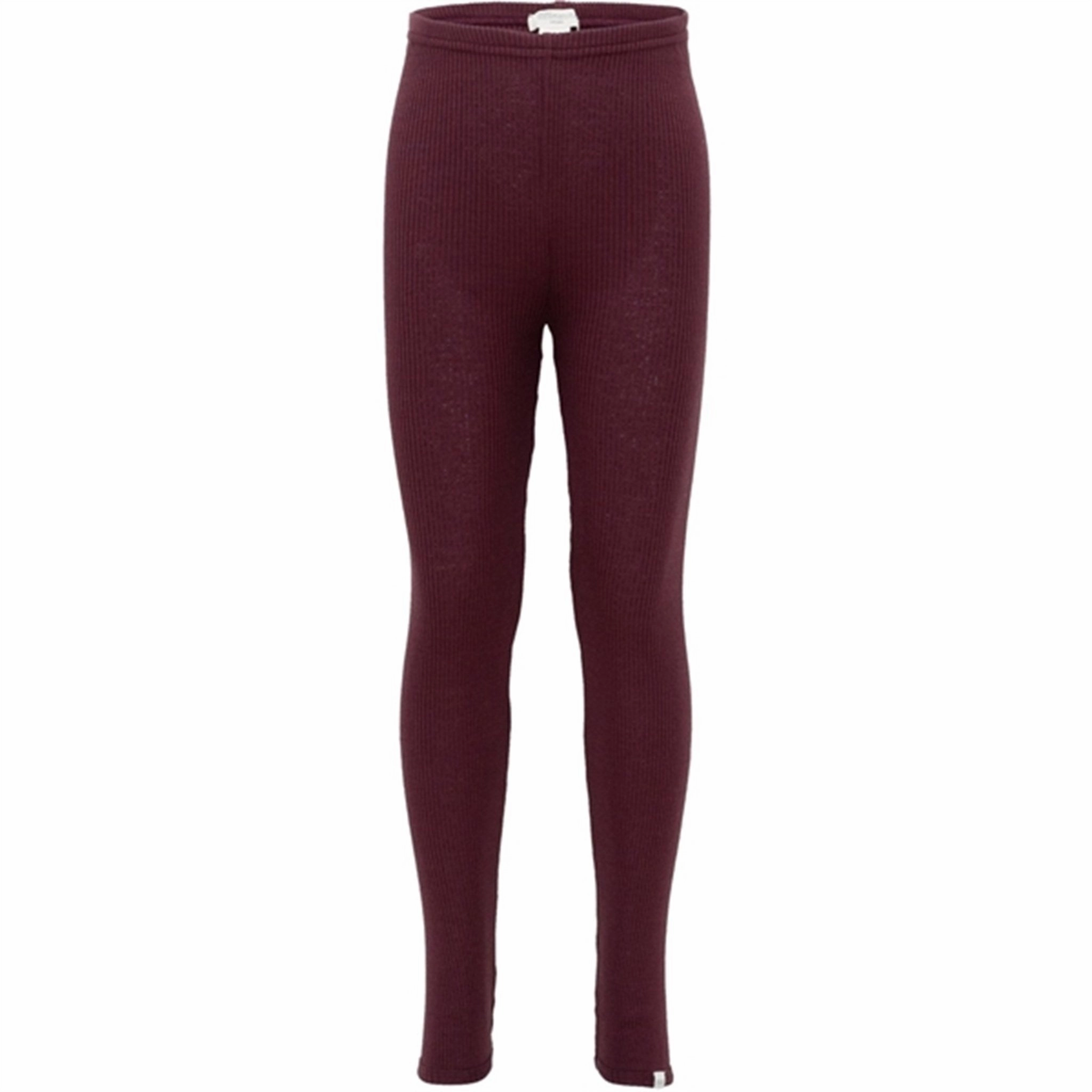 For Teens Thermal Warm Minimalisma Bieber Leggings Ruby Red