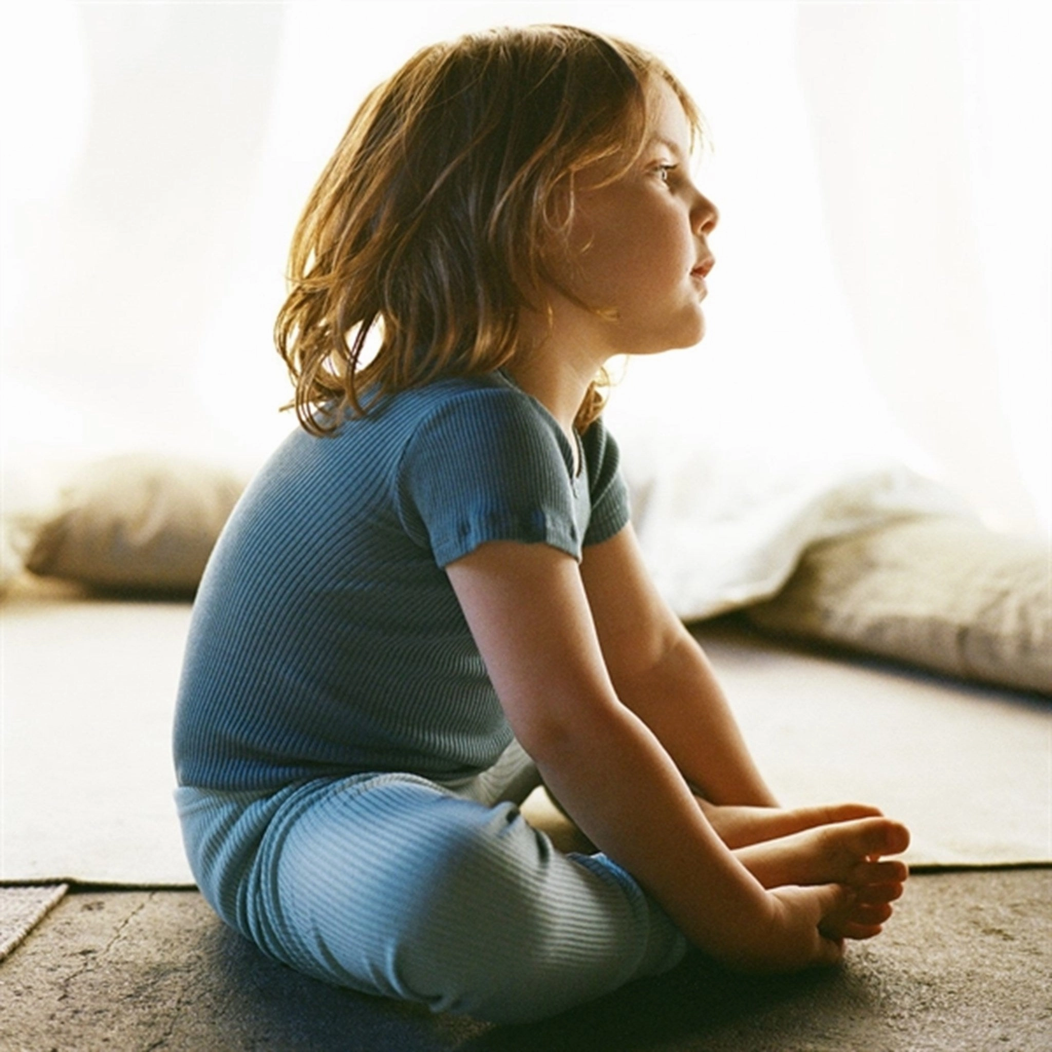 Slimming Comfort Minimalisma Bieber Pants Northern Lights