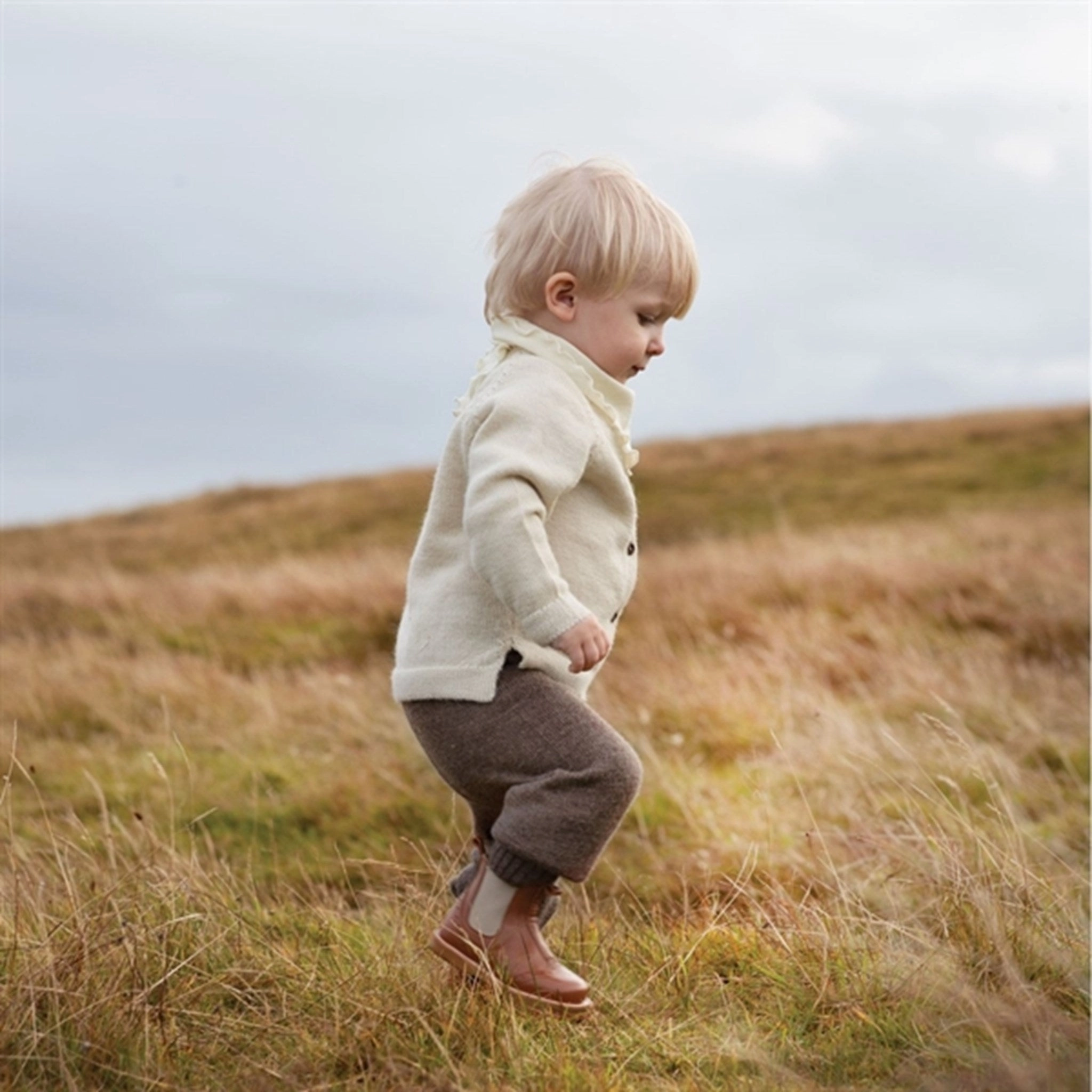 Seamless Design Minimalist Style Minimalisma Kastrup Leggings Brown Sheep