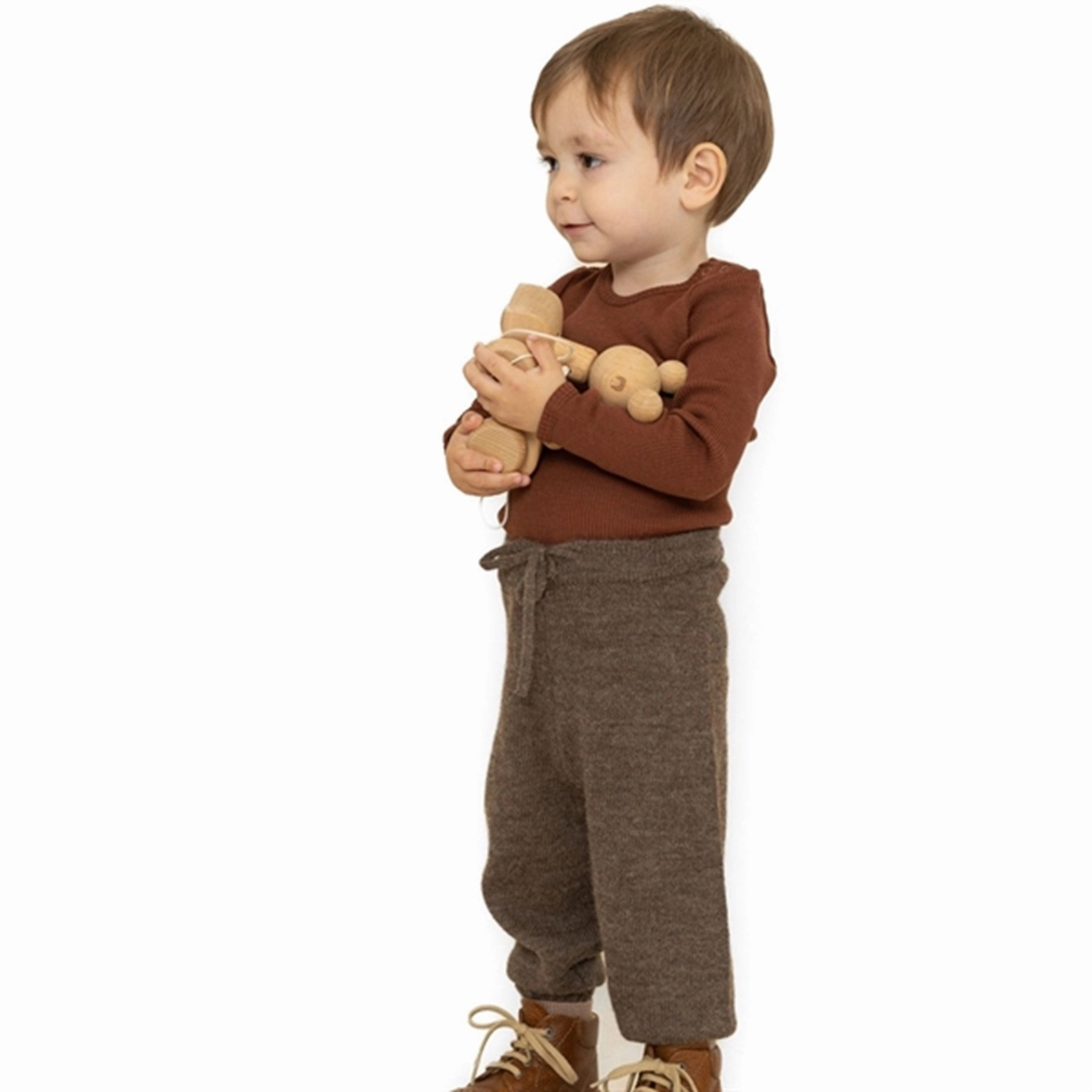 Fitness Lover Eco Friendly Weekend Trip Minimalist Style Minimalisma Kastrup Leggings Brown Sheep