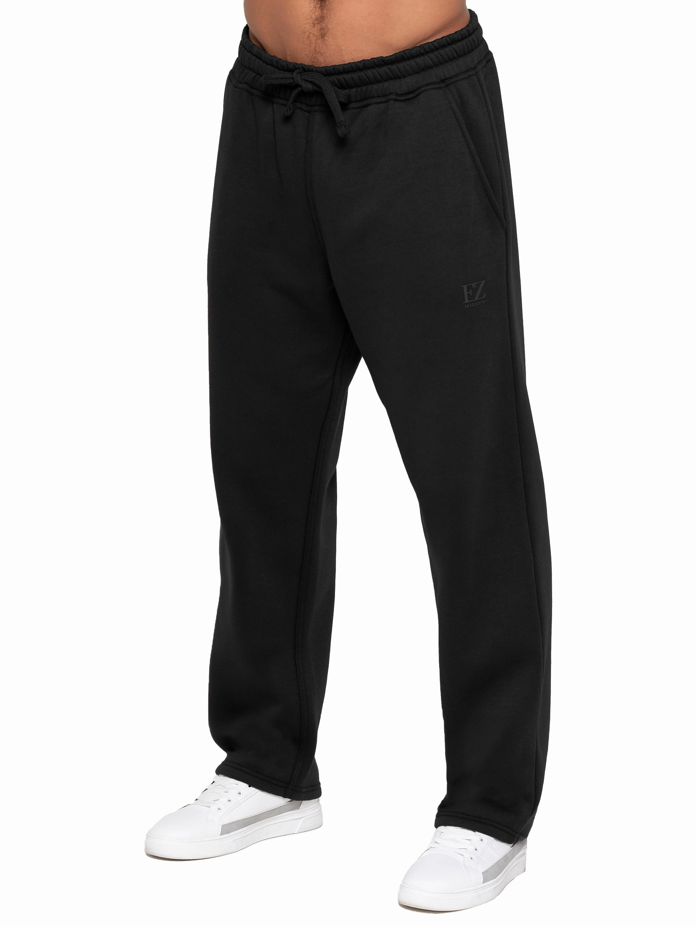 Relaxed Waist Performance Flex Enzo Milano | Mens Open Hem Joggers