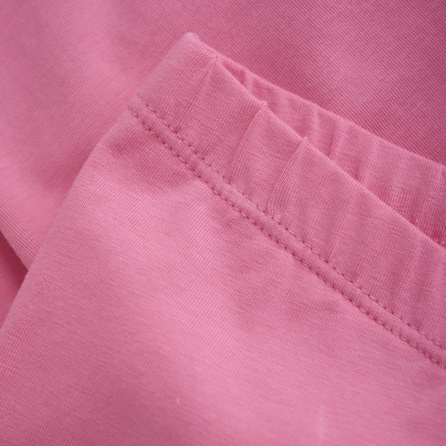 Minymo Azalea Pink Leggings 3/4 Sleek Fit Design Cozy Core