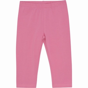 Minymo Azalea Pink Leggings 3/4 Casual Layer Active Stretch