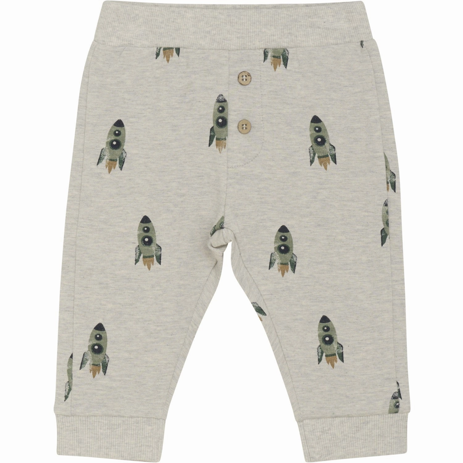 Minymo Grey Melange Sweatpants AOP therapy