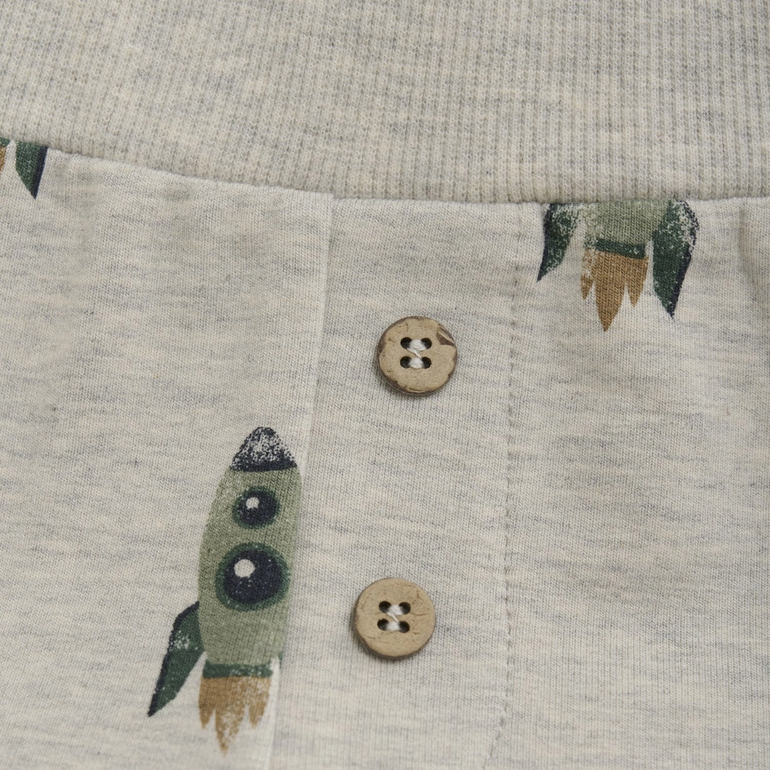 Minymo Grey Melange Sweatpants AOP Street Fit AntiOdorTreatment