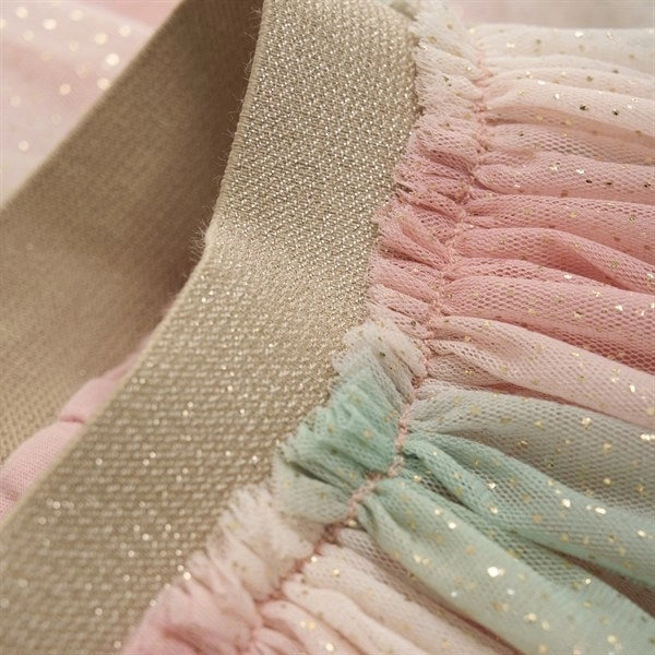 Minymo Peach Beige Skirt w. Glitter Designer Inspired