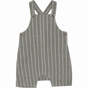 Minymo Sea Spray Overalls Stripe Work Essential Stretch Panels