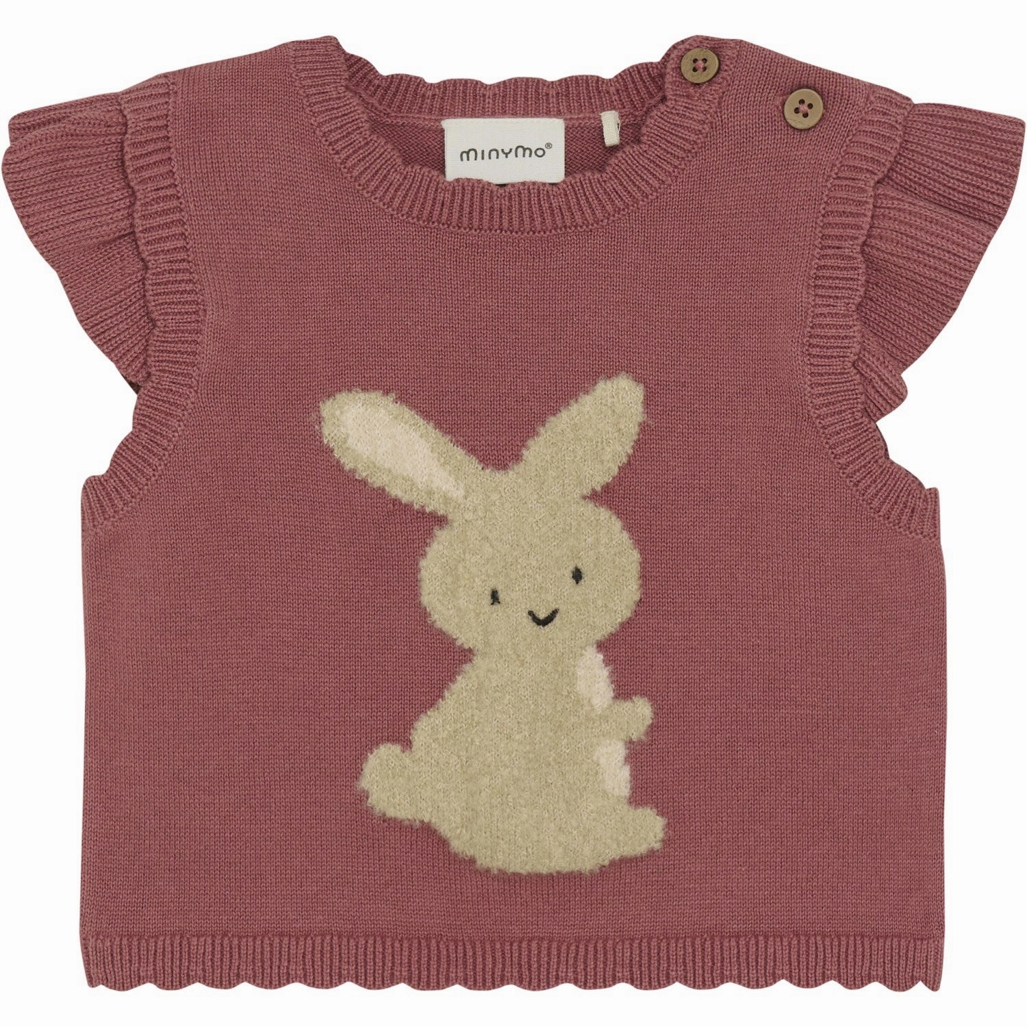 Heavy Stage Minymo Withered Rose Vest Knit