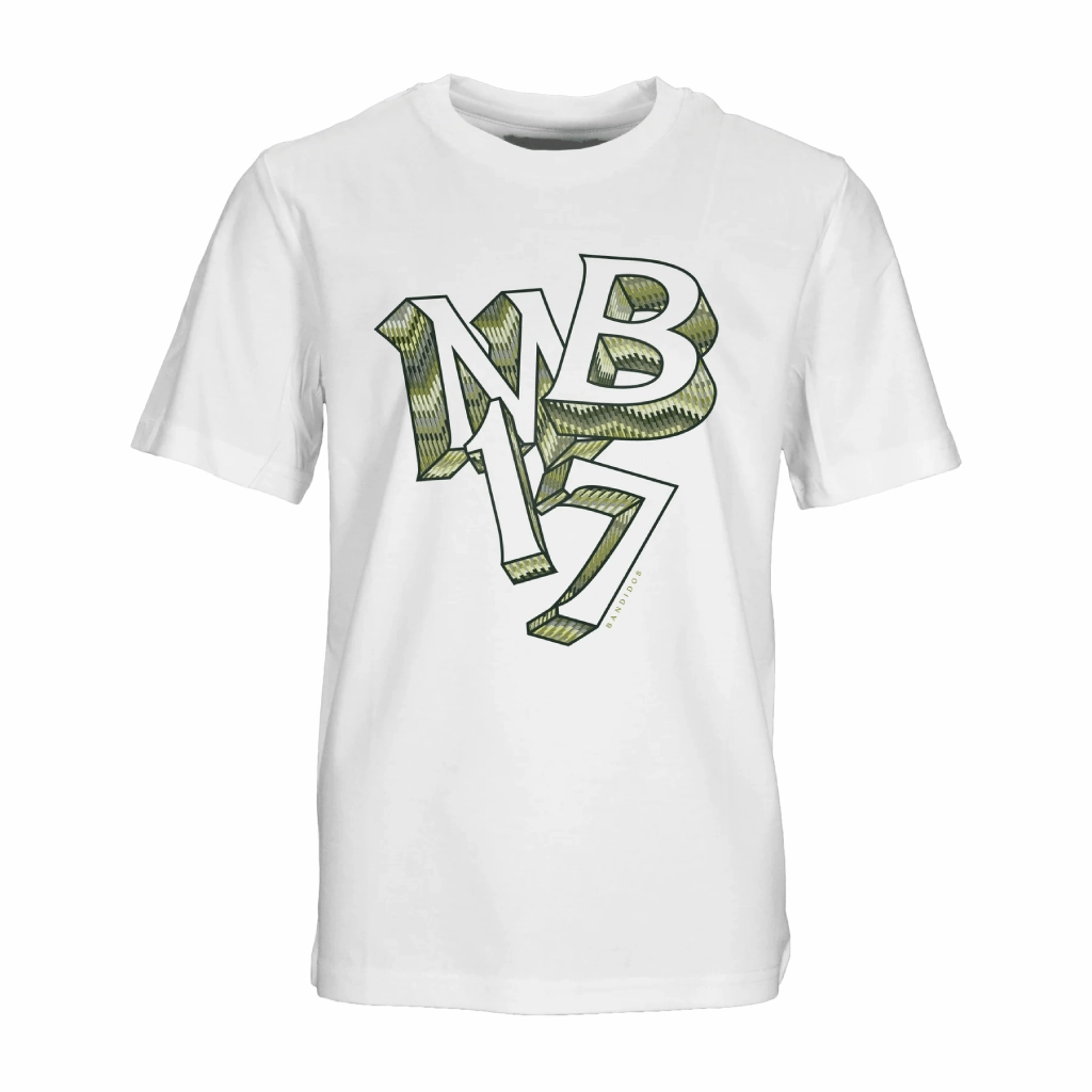 Moda Bandidos Line Zig Green MB17 T-Shirt Men Weekend Smart