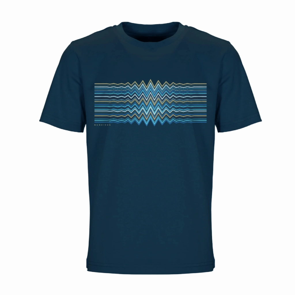Chill Wear Moda Bandidos Multi Zig Waveform T-Shirt Infant