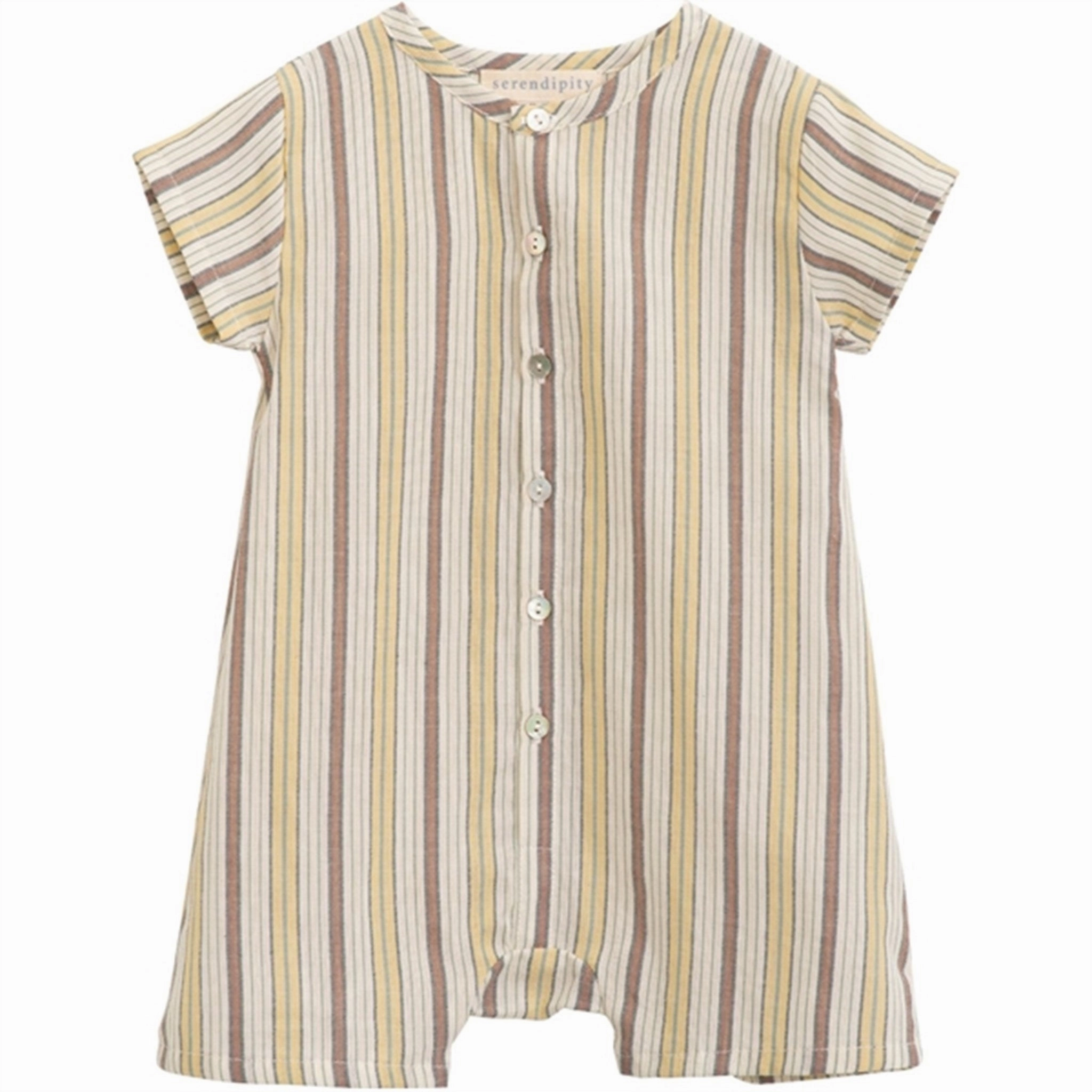 Serendipity Misty Stripes Baby Button Suit Urban Stylish