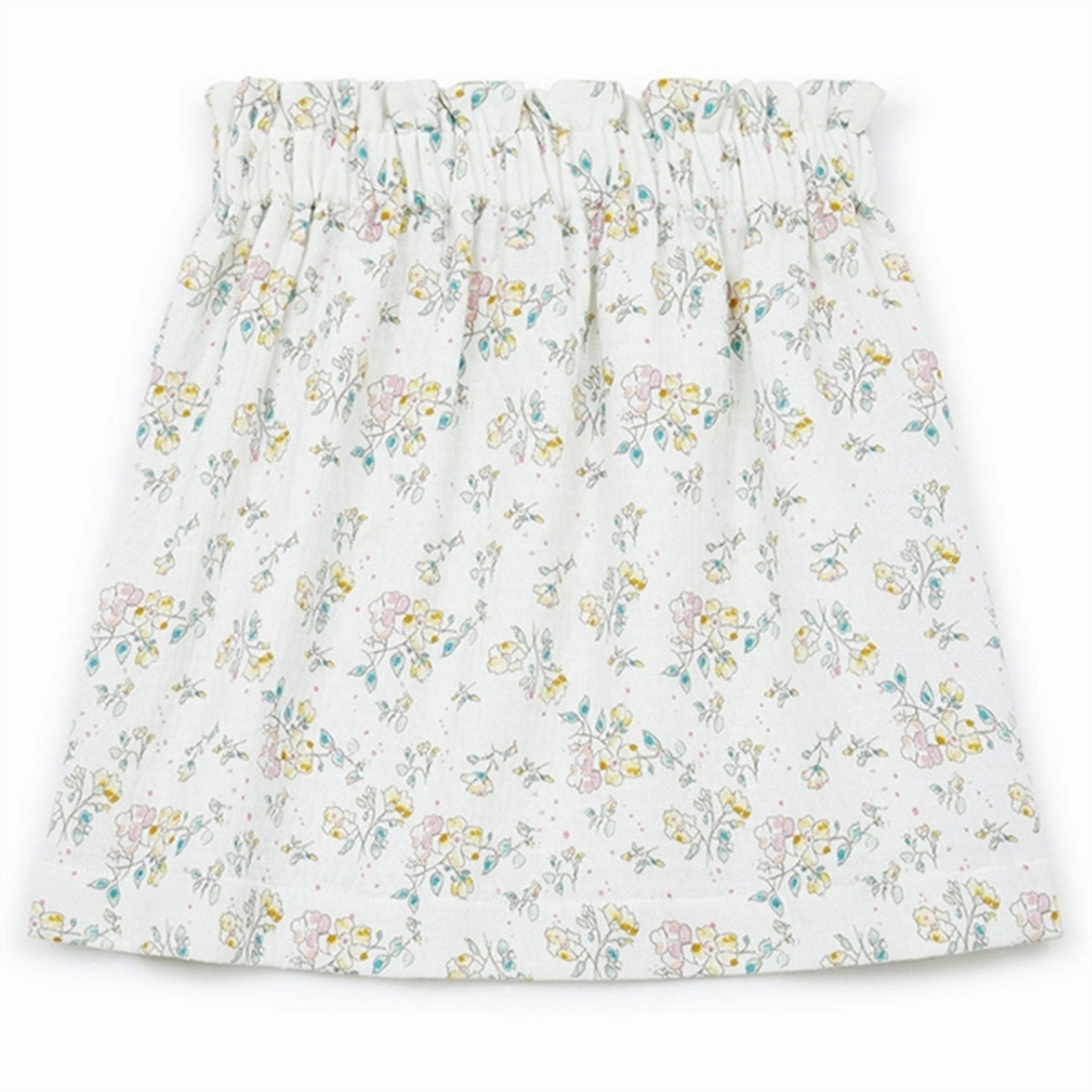 Pastel tone Smooth Cut BONTON Fleur Odette Skirt