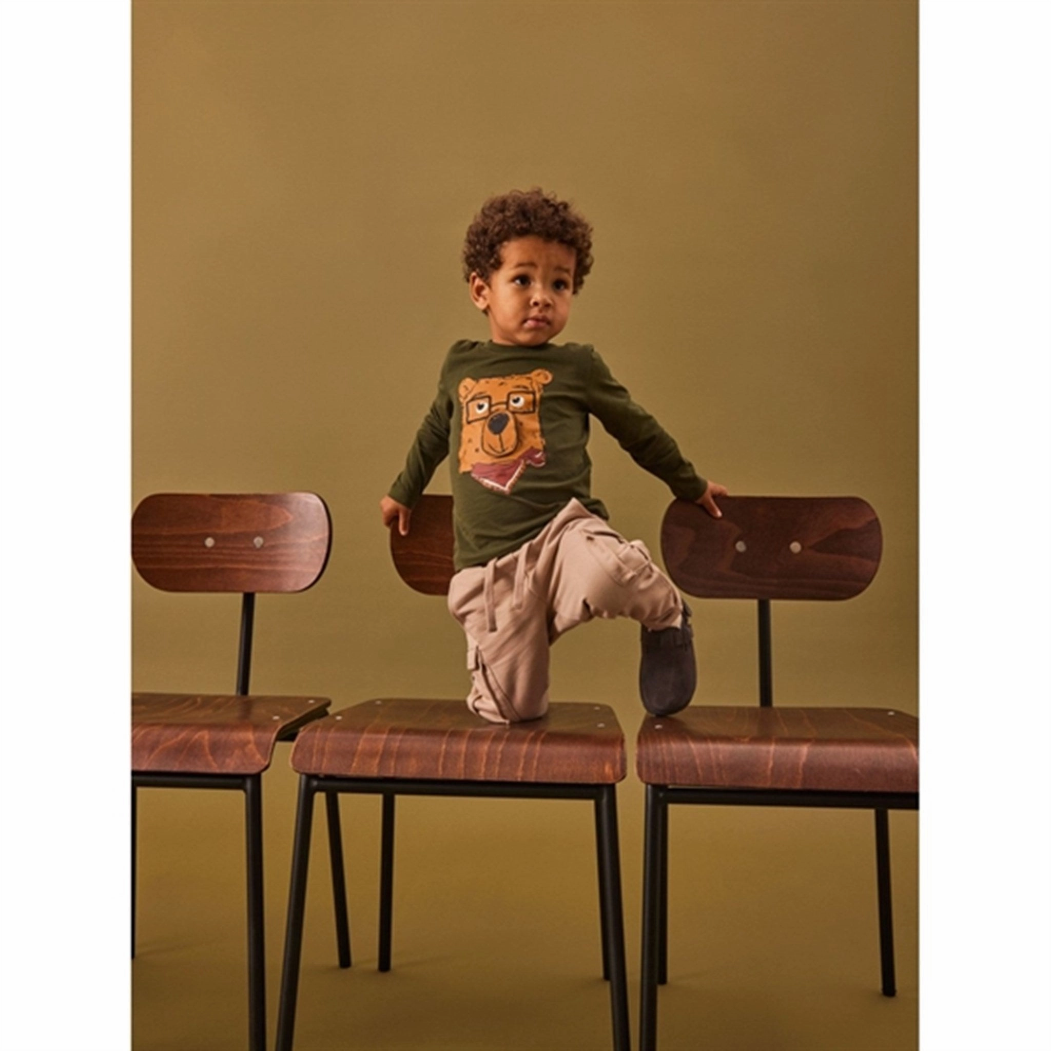 Name it Oxford Tan Oli Sweatpants Noos OdorResistantLining HygroscopicLining