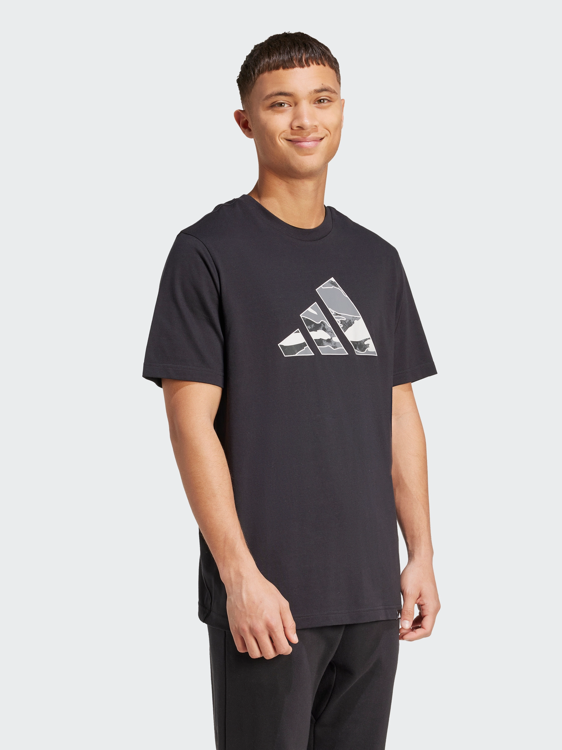 Camo Logo Tee Leisure Wear OdorResistant Fabric