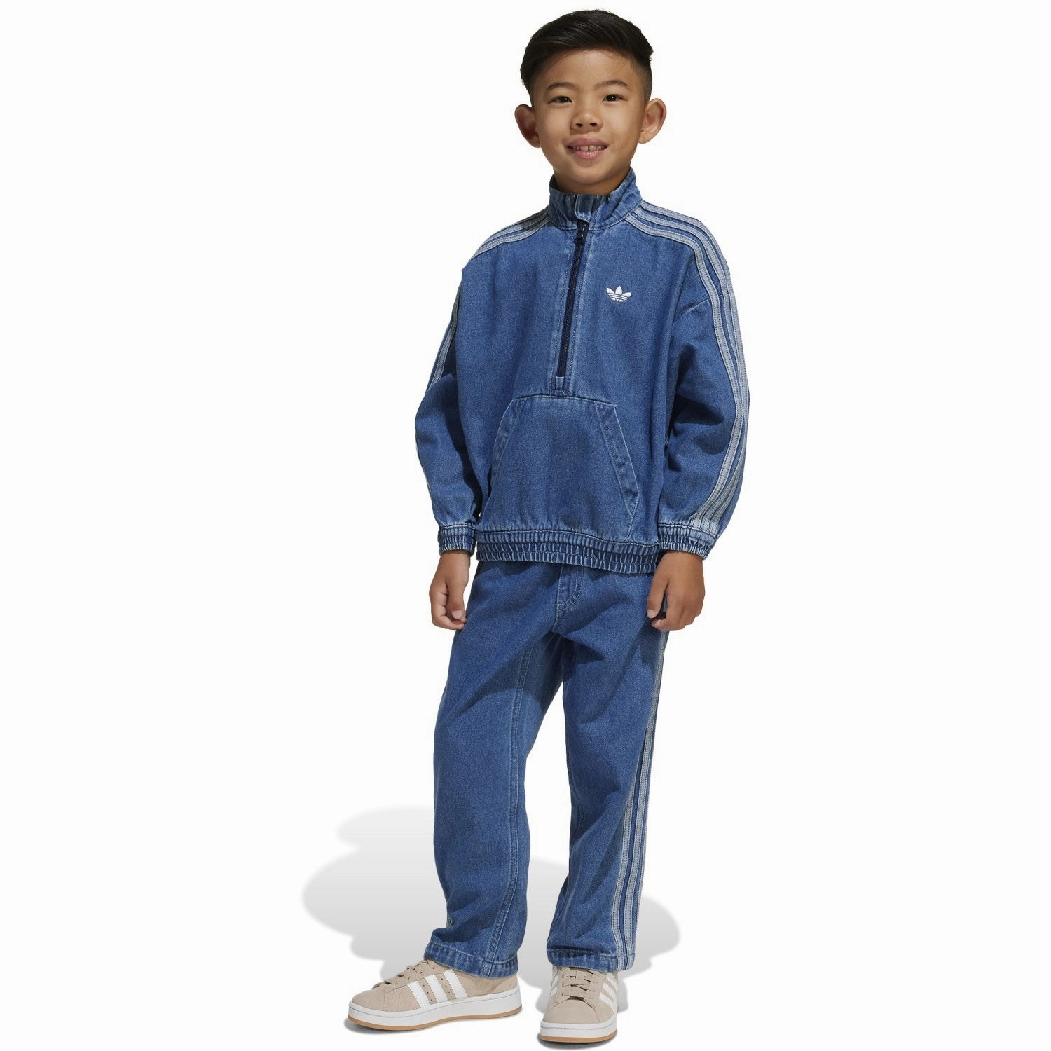 Easy to Wear adidas Originals Medium Blue Denim Denim Set
