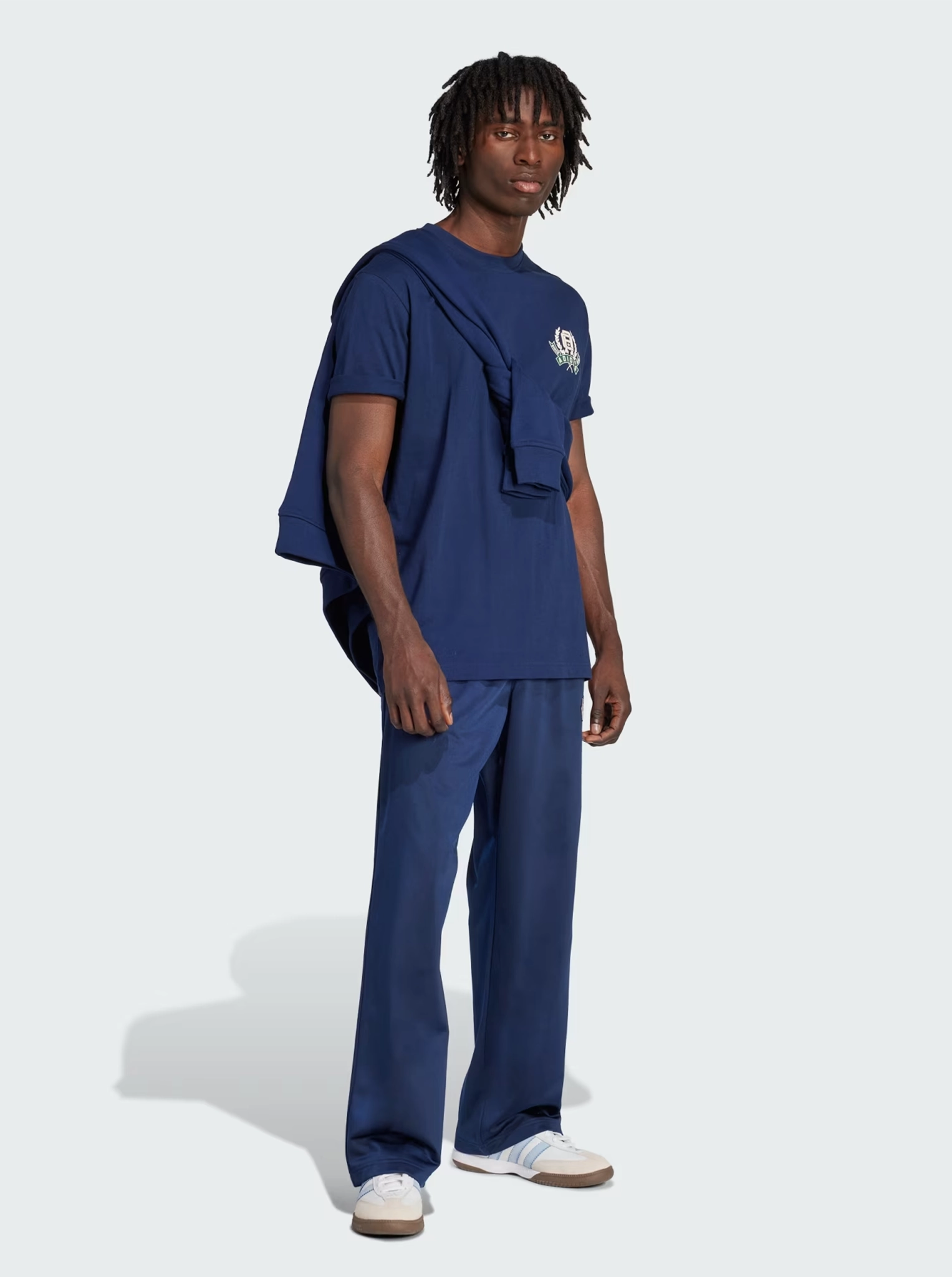 Varsity Loose T-Shirt Gym workout mix and match