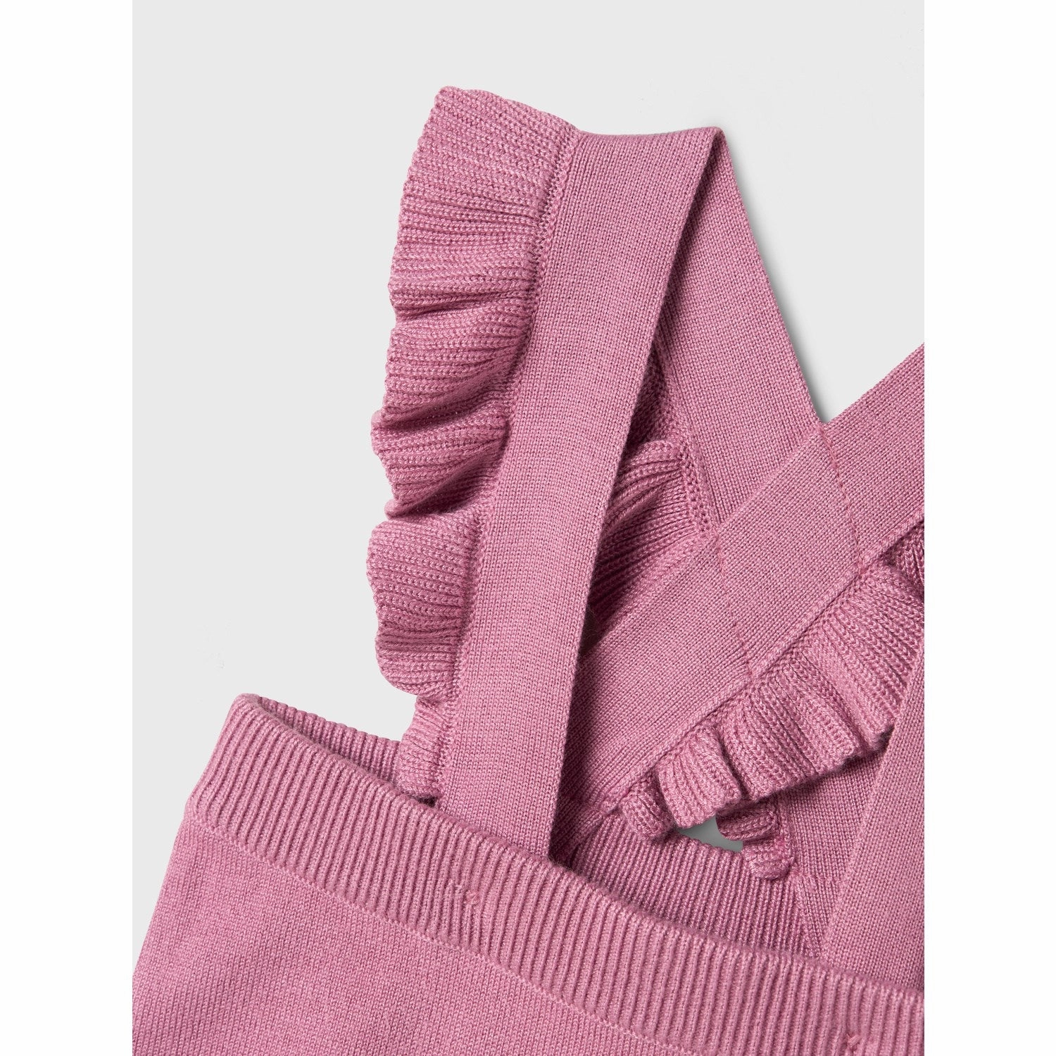 Anti Static Lining Name It Mauve Orchid Resimme Knit Overalls