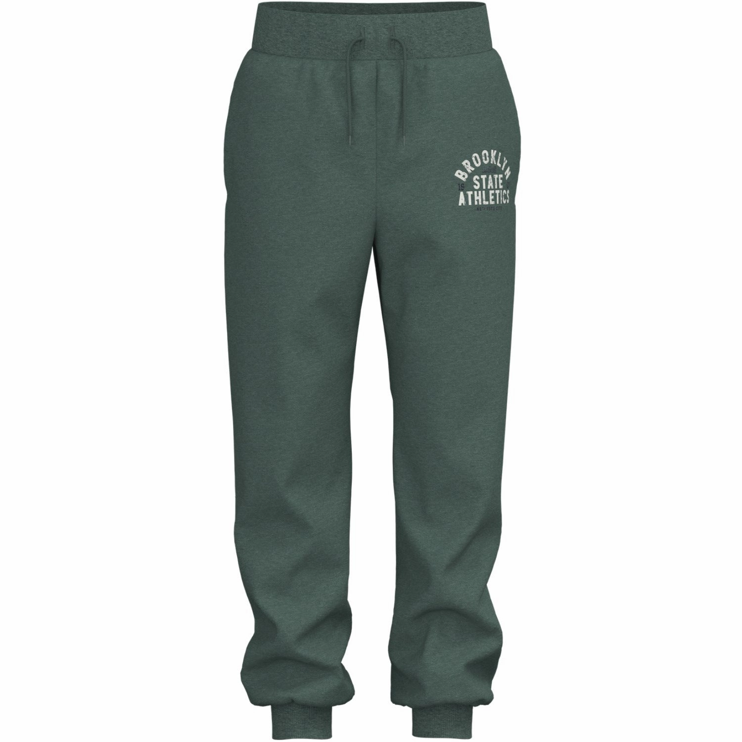 Button-down style silicone Name It Dark Forest Brooklyn Vidar Regular Sweatpants