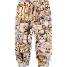 Molo Fuzzy Fluffy Simeon Soft Pants expression Reinforced Knee Articulation
