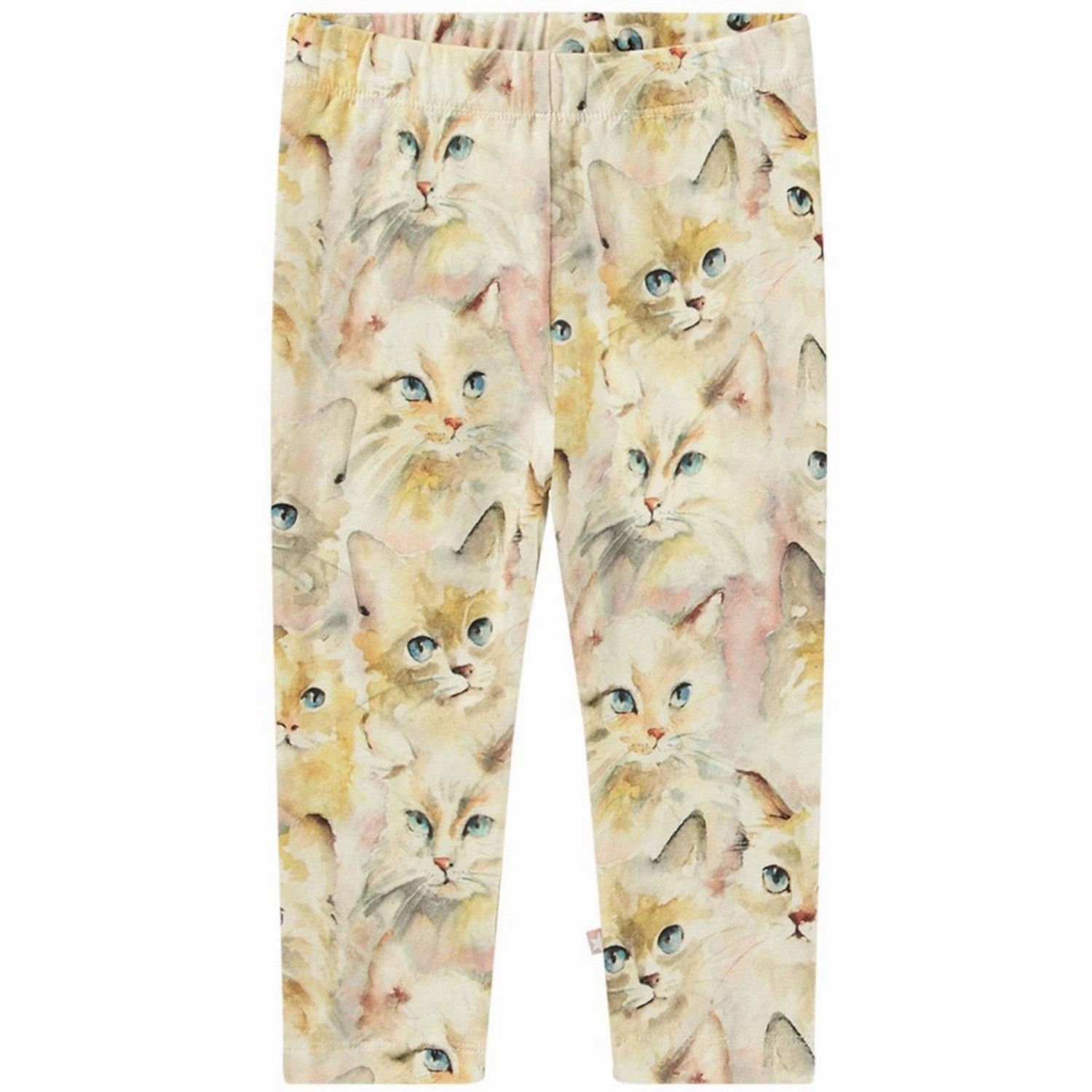 Molo Aquarelle Cats Stefanie Leggings Four Way Morning Jog Ultra Flex