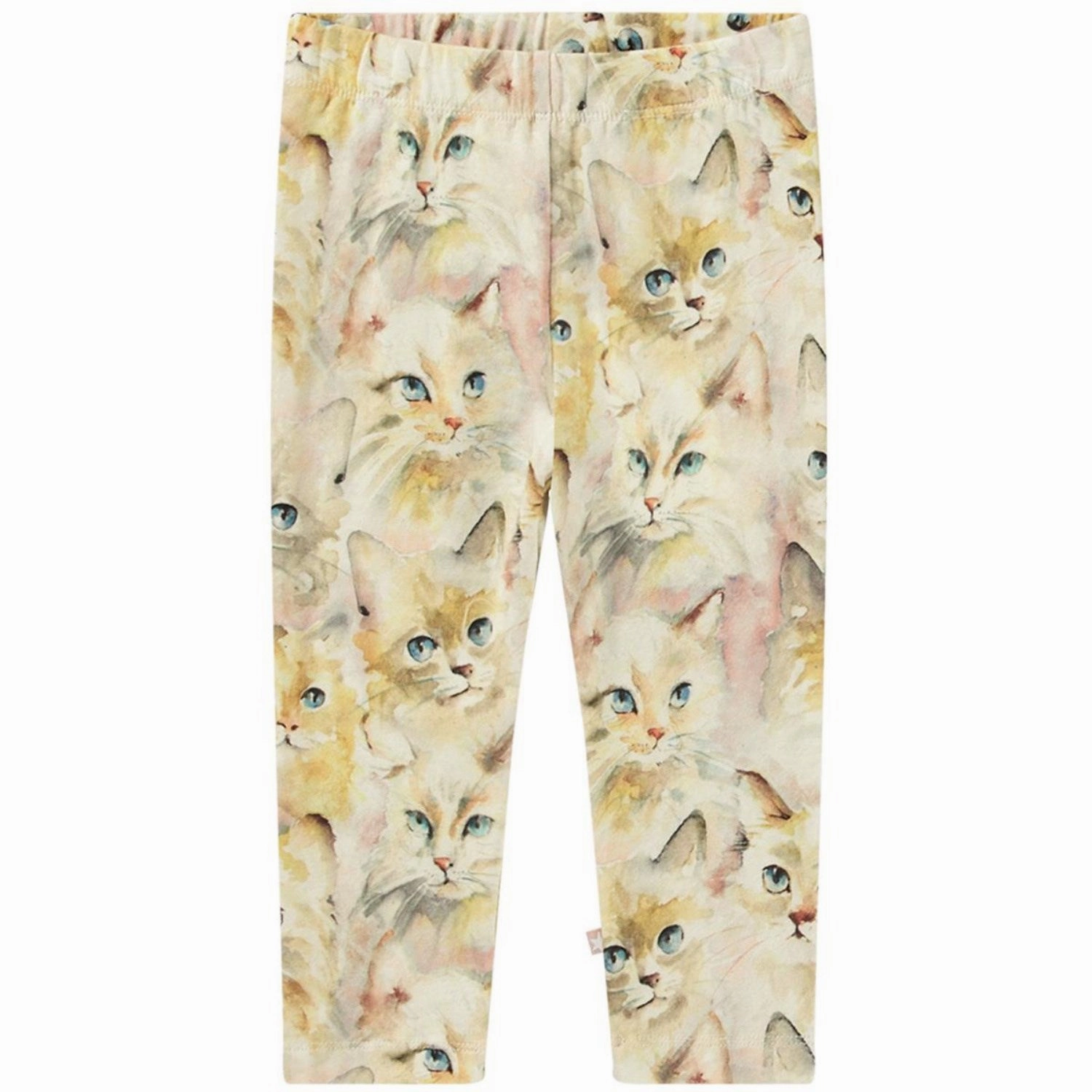 Molo Aquarelle Cats Stefanie Leggings Fade Resistant Budget Friendly