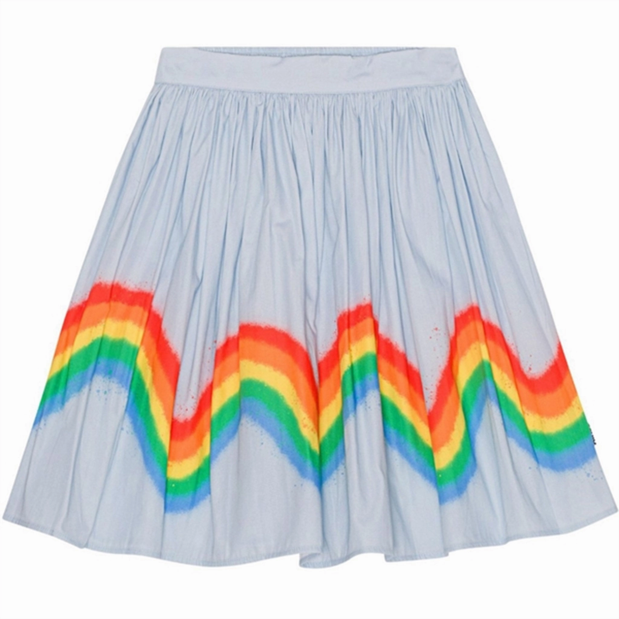 Tiered hem smooth zipper Molo Bifrost Bonnie Skirt