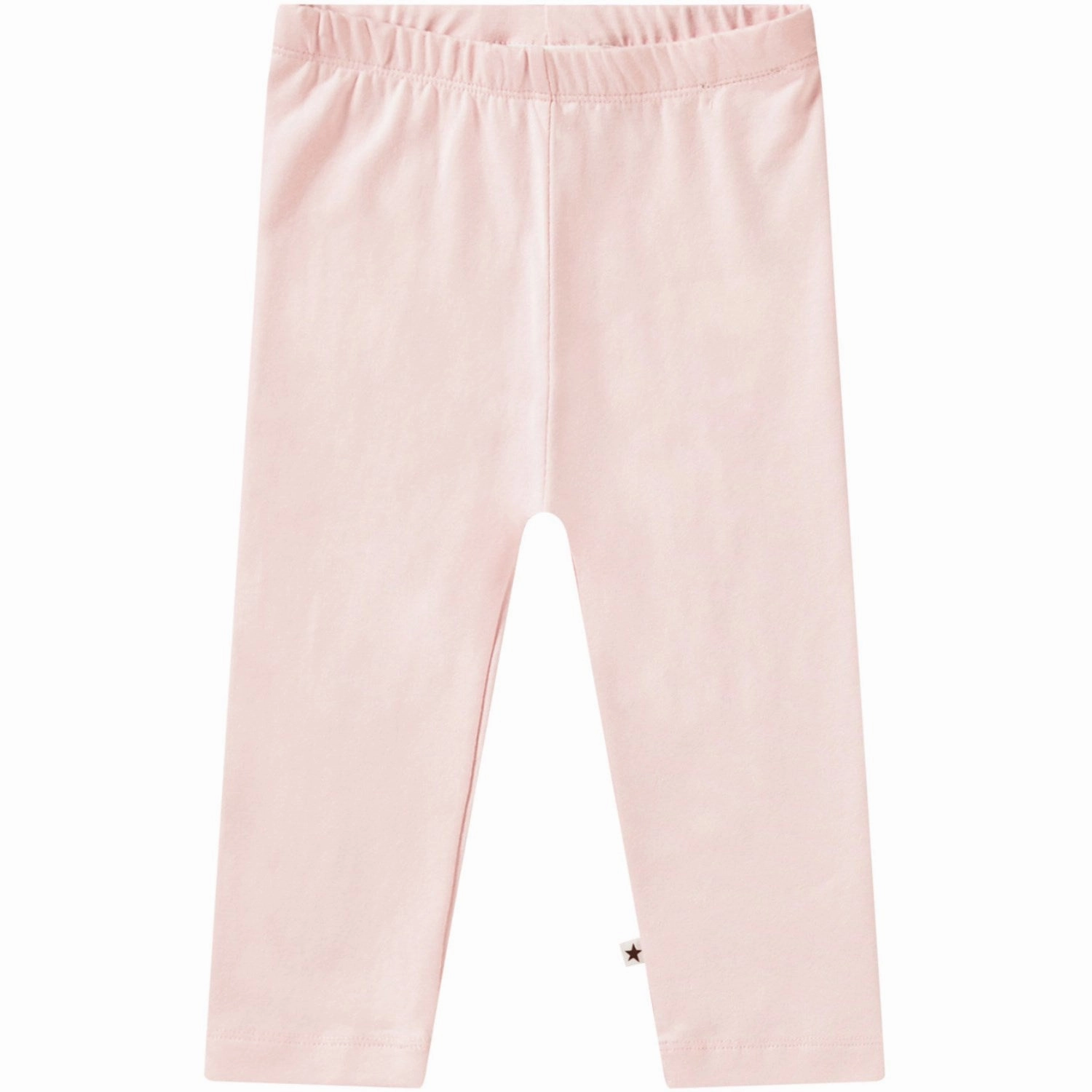 Brushed Inner Layer Molo Charlotte Pink Nette Solid Leggings