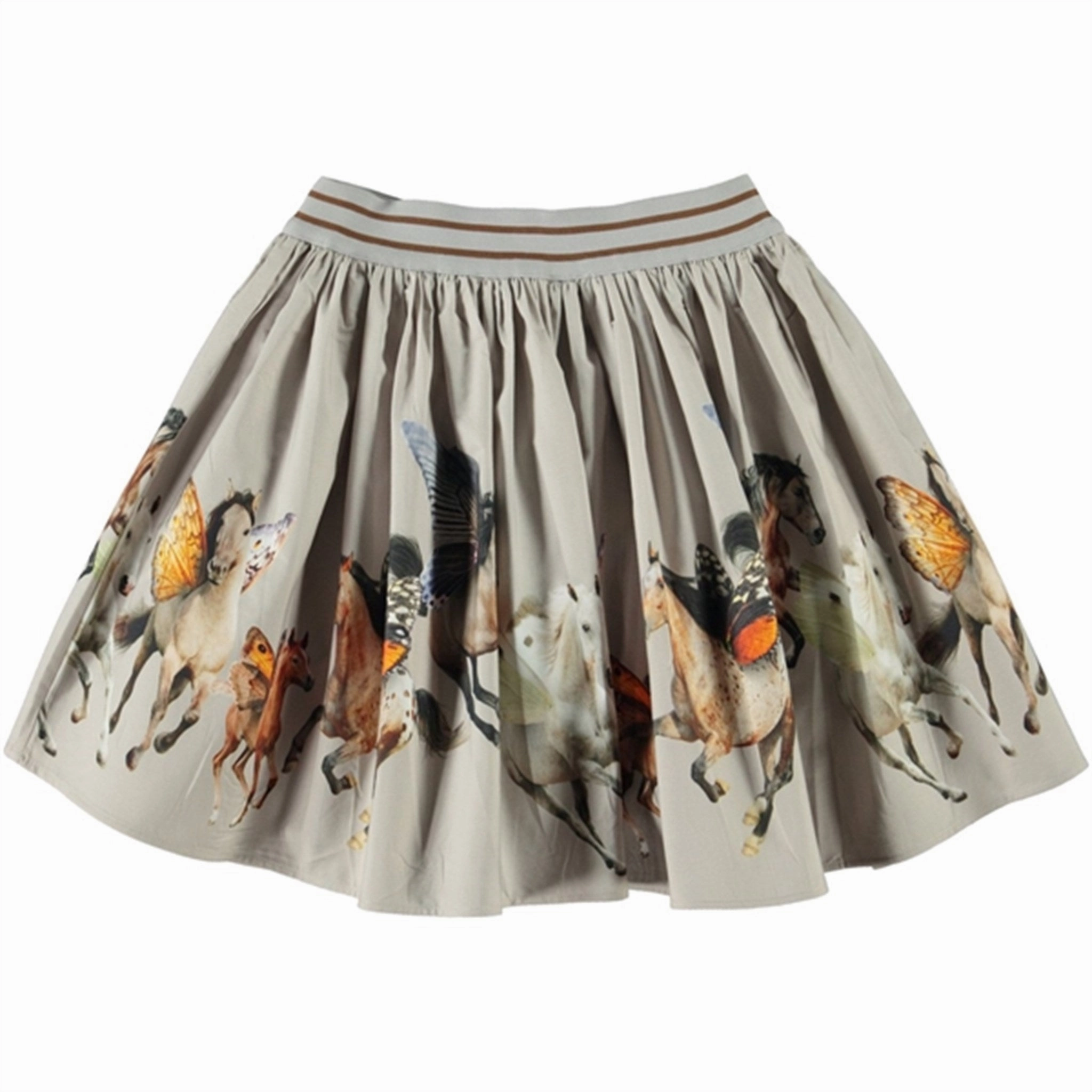 Molo Fluttering Horses Brenda Skirt Shopping Trip Outfit Combo