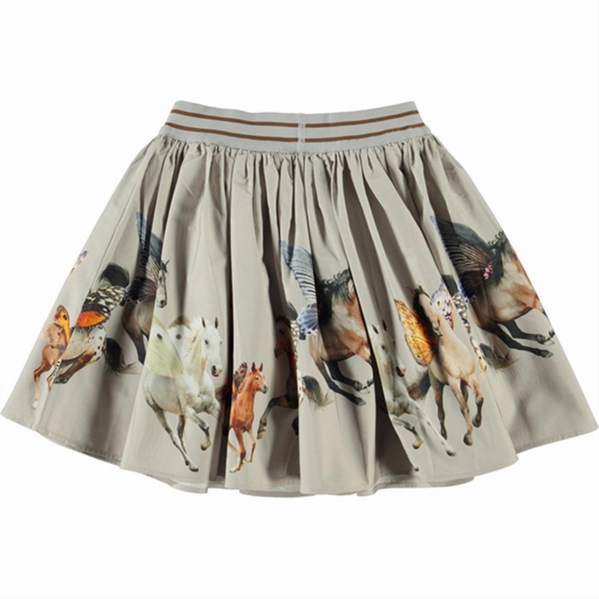 Molo Fluttering Horses Brenda Skirt Reinforced Hems Breathable Material