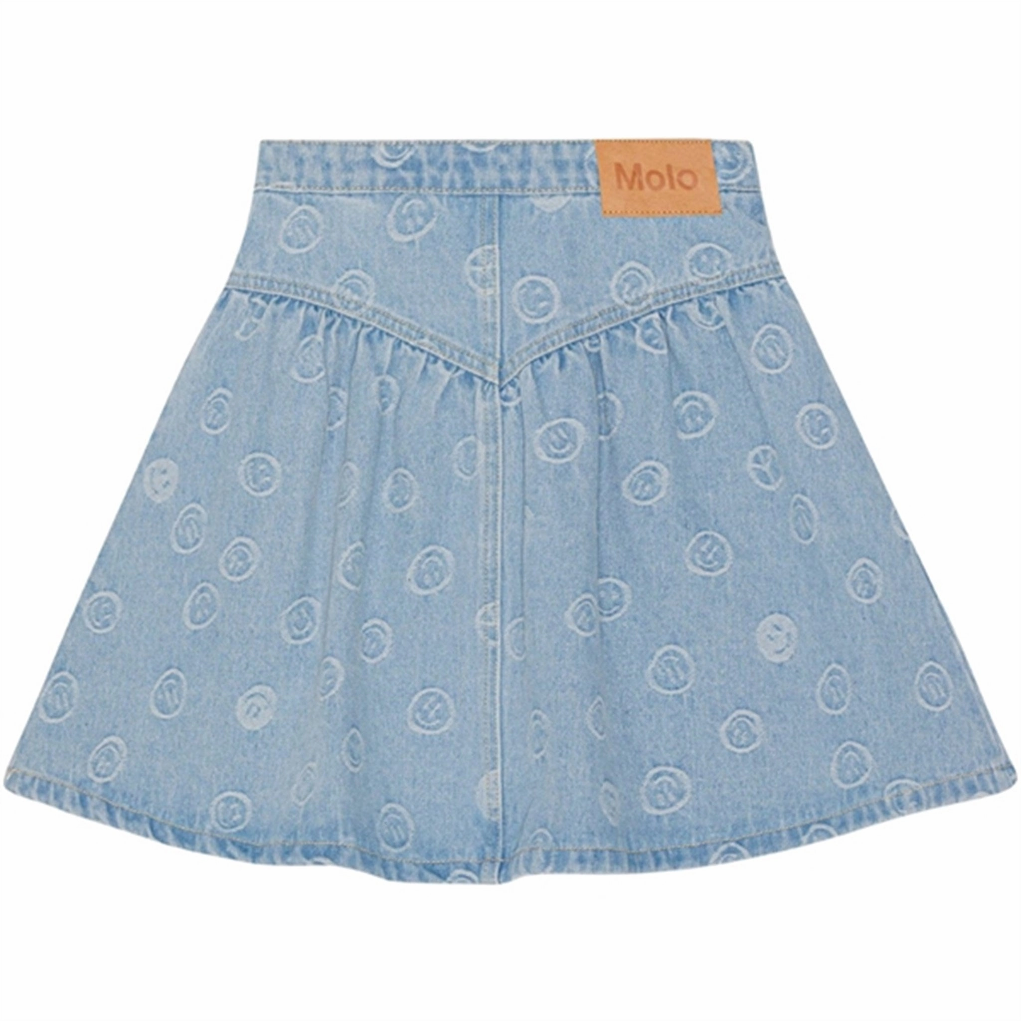 Soft Aesthetic Pleated Construction Molo Happiness Light Betsy Skirt
