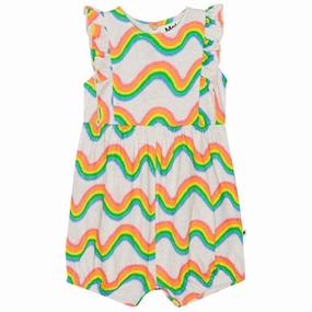 Party Stylish Lightweight Athlete Molo Rainbow Mini Felicia Jumpsuit