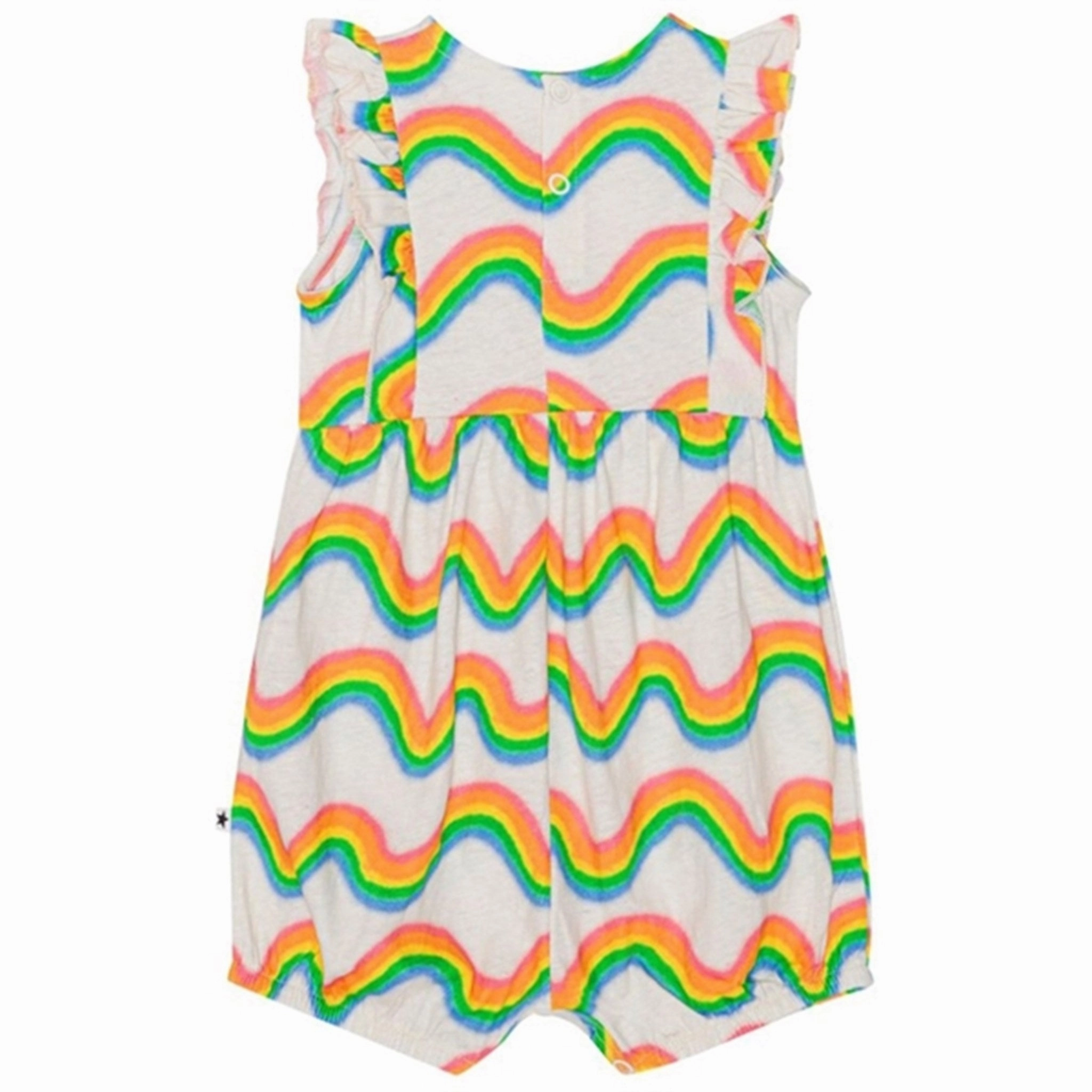 Relax Singer Fine Casual Molo Rainbow Mini Felicia Jumpsuit