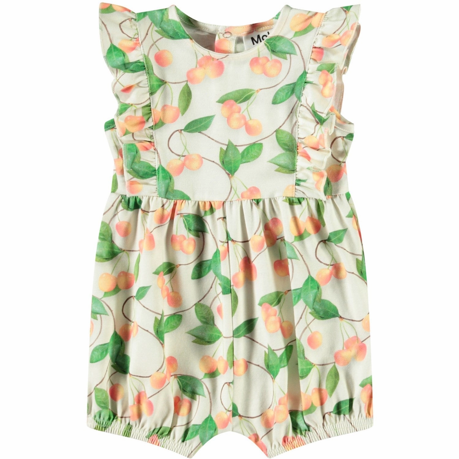 Molo Sweet Cherries Felicia Bodysuits Short, No/S Beach Basic Music Girl